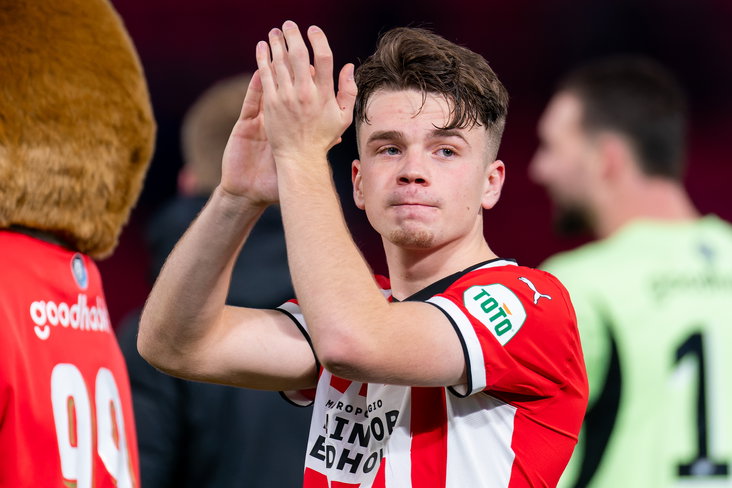 Matteo Dams na het duel tegen Koninklijke HFC