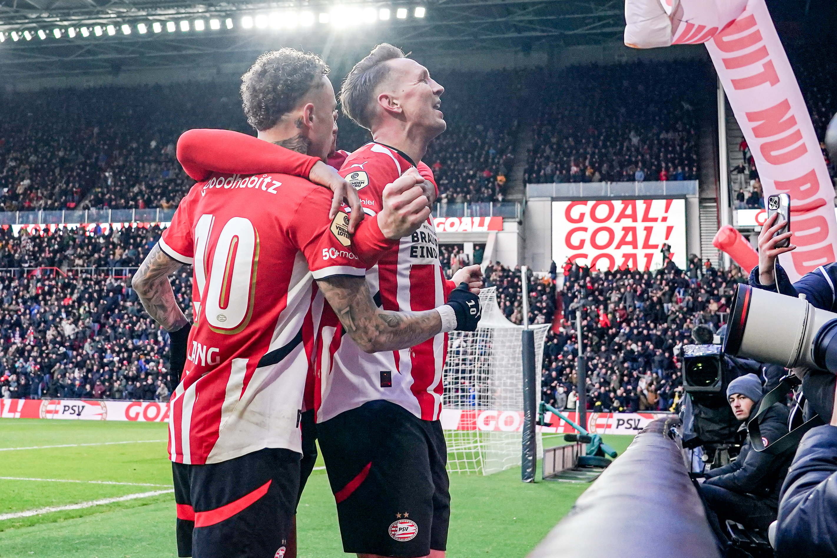 Luuk de Jong na diens goal