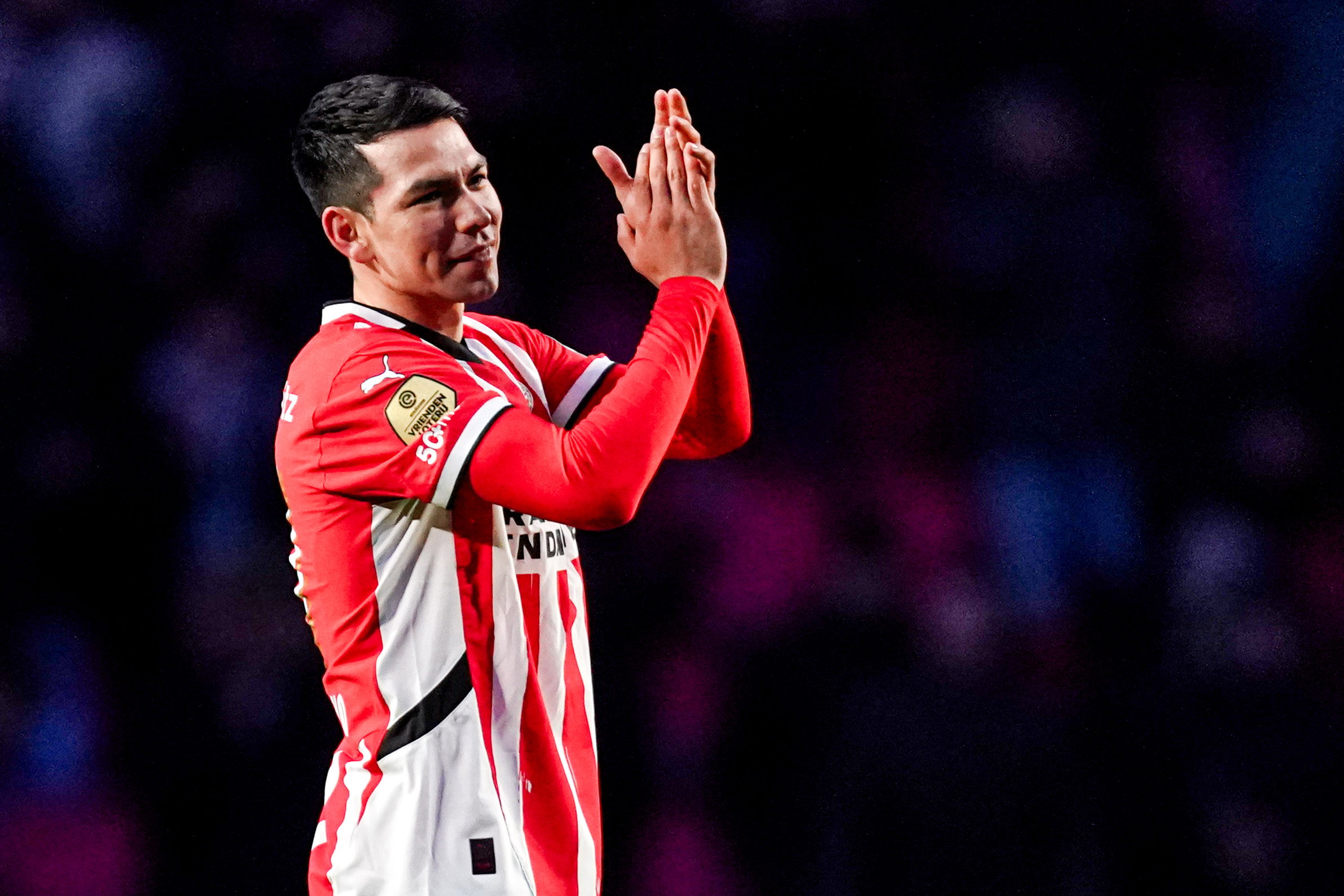 Hirving Lozano neemt afscheid van het PSV-publiek