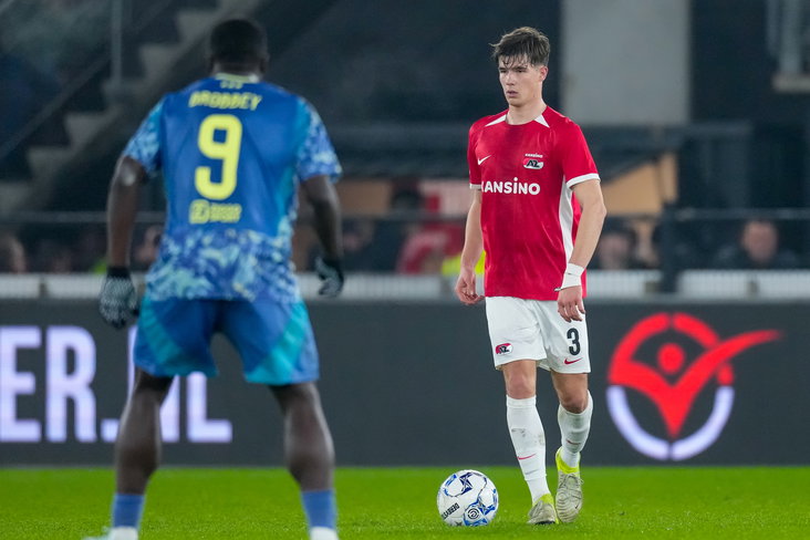 Wouter Goes en Brian Brobbey