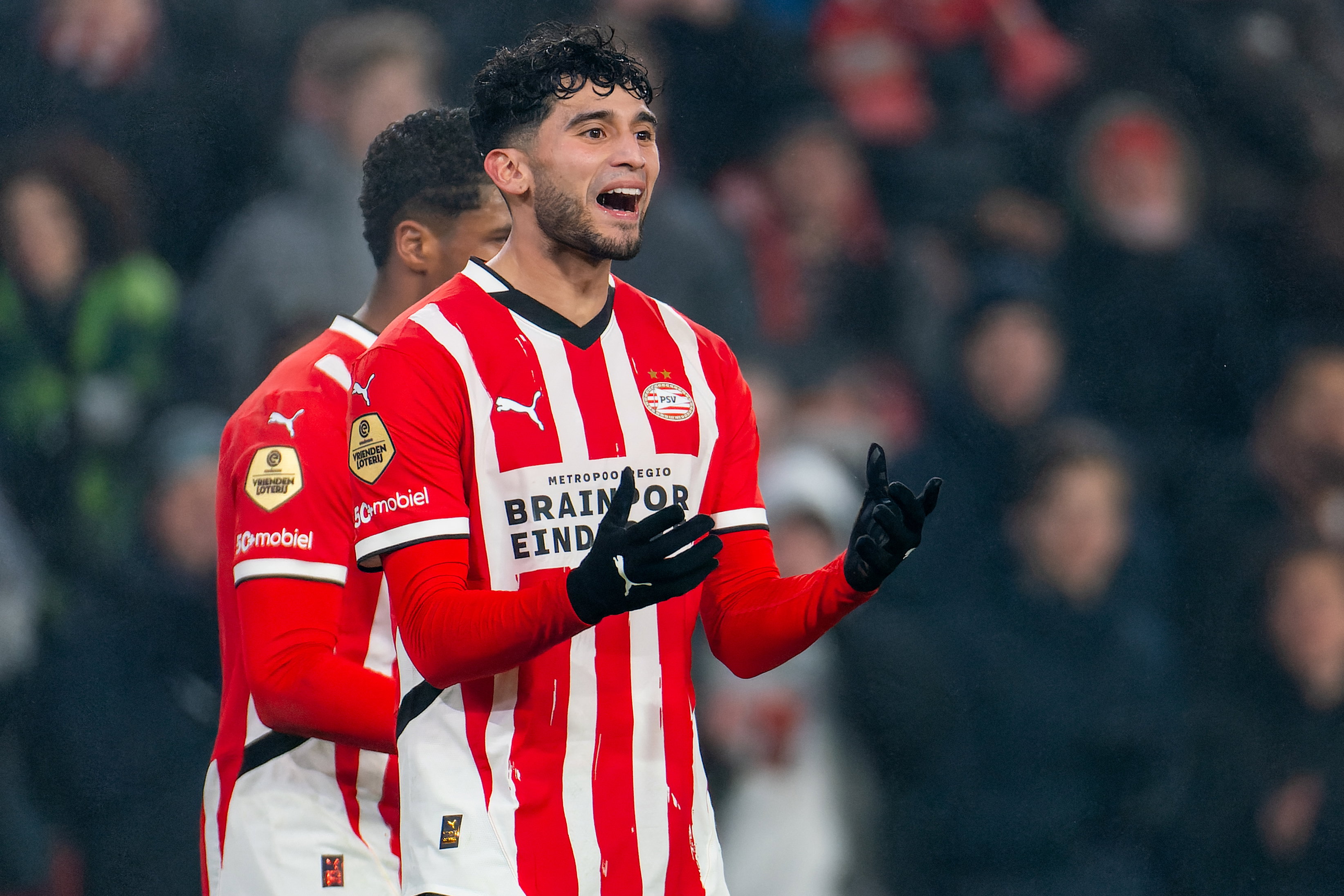 Ricardo Pepi na een goal tegen Excelsior
