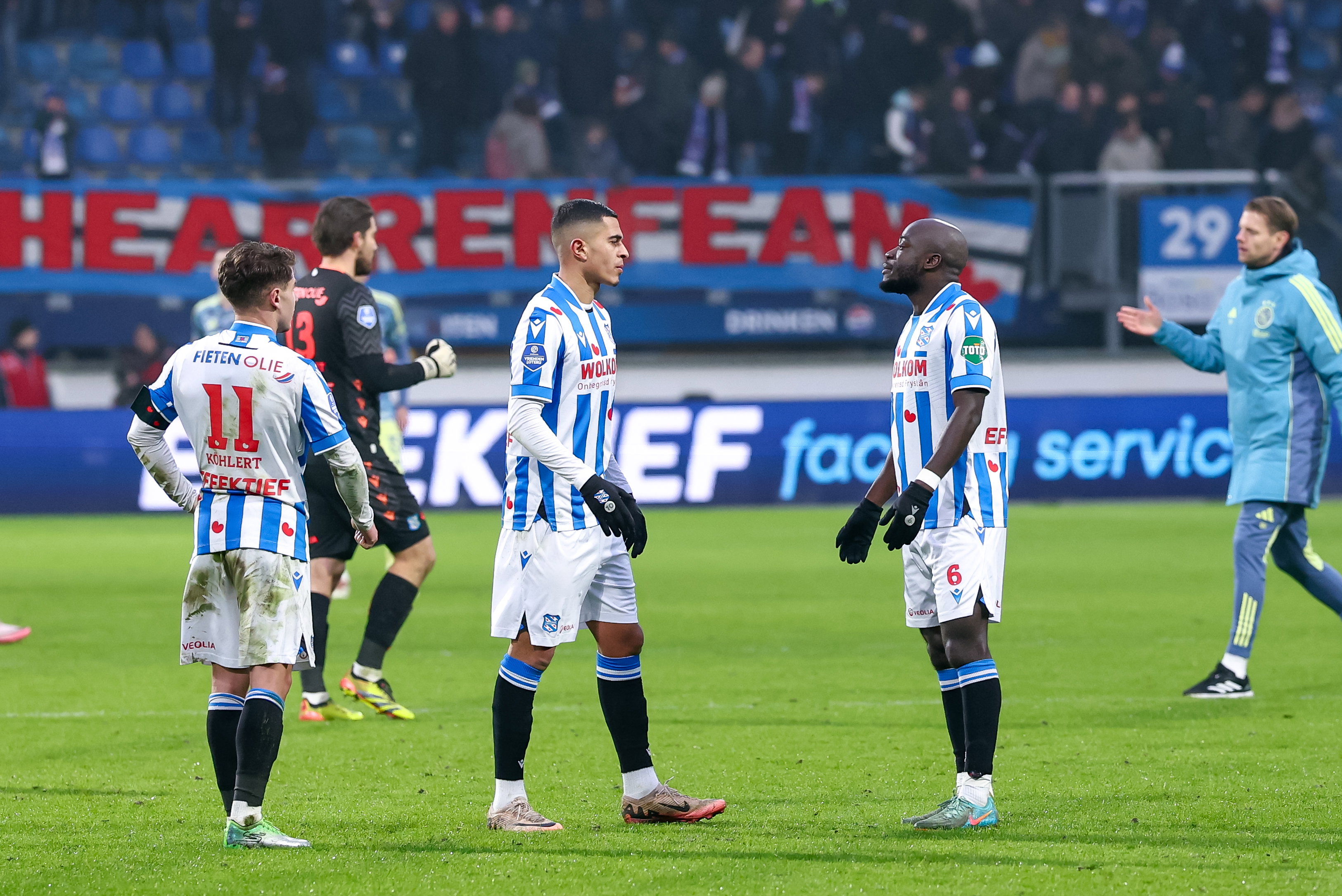 Mats Köhlert, Ilias Sebaoui en Amara Condé