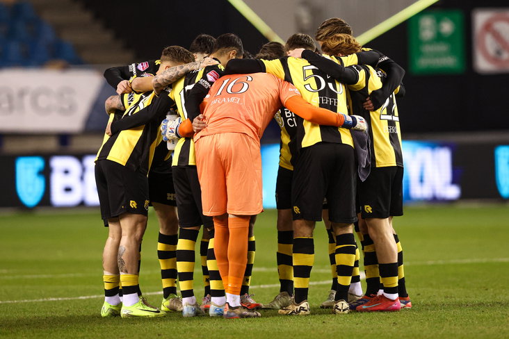 De spelers van Vitesse