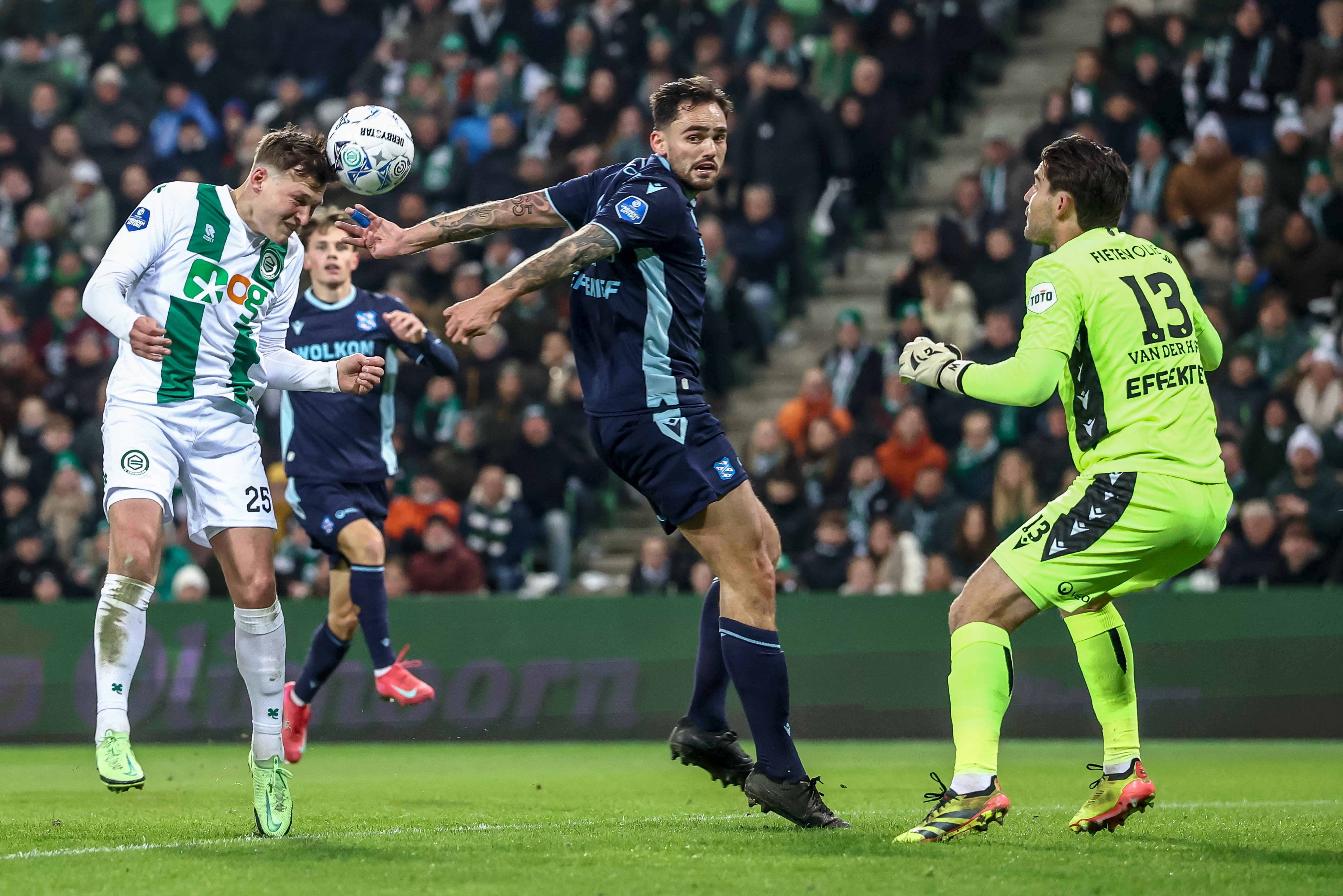 Sam Kersten tegen FC Groningen