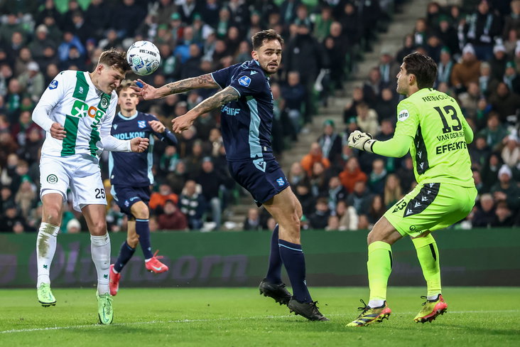 Sam Kersten tegen FC Groningen