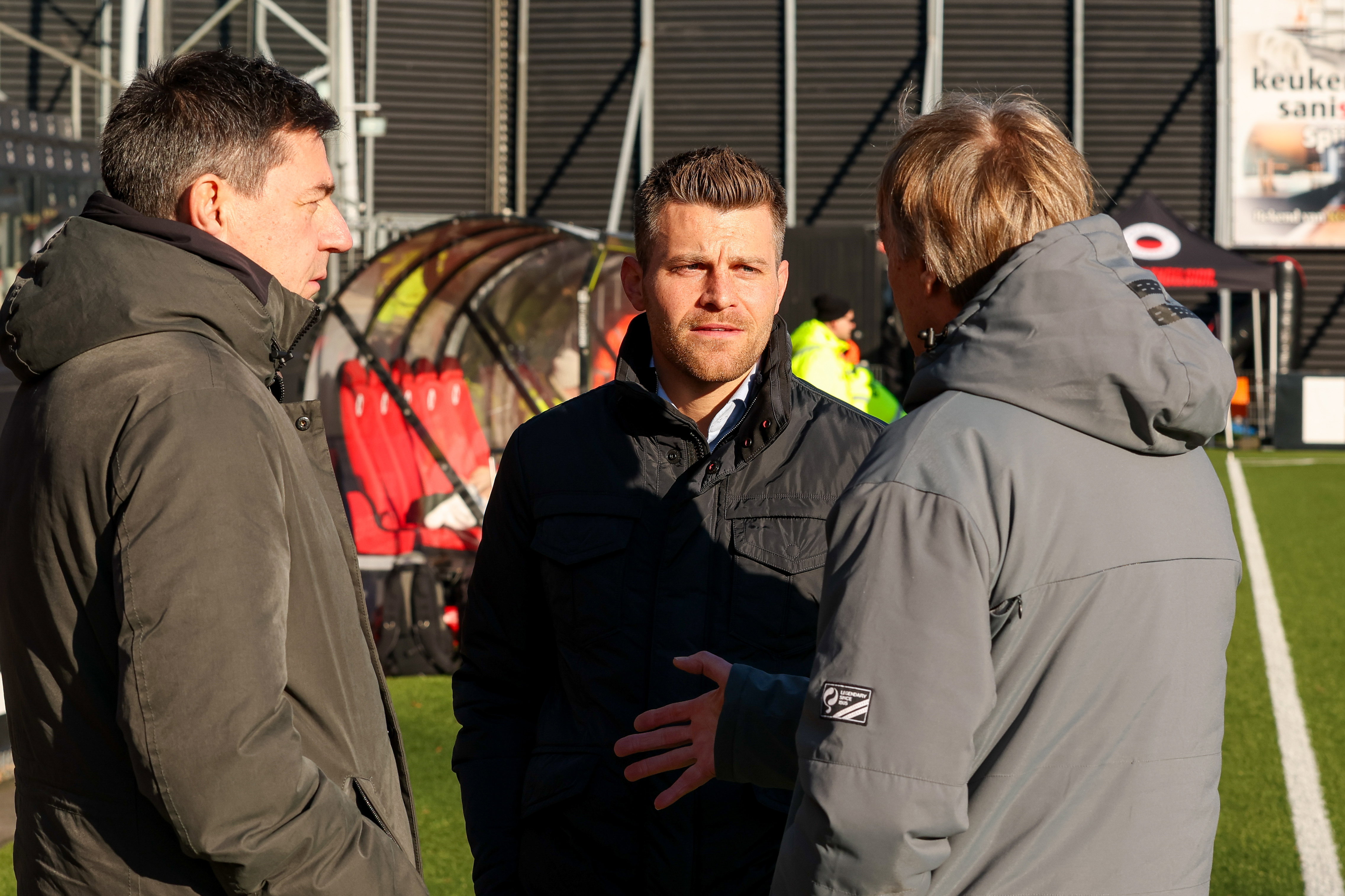 Darije Kalezic, Ruben den Uil en Adrie Koster