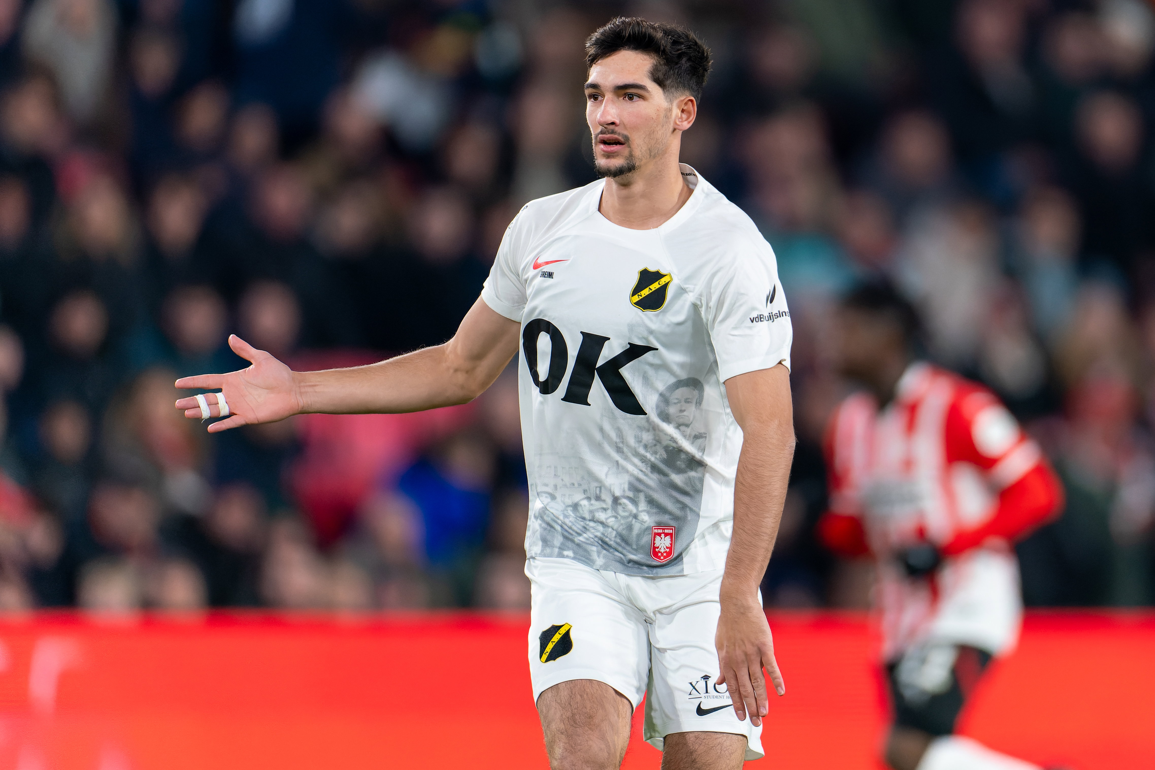 Leo Greiml tegen PSV