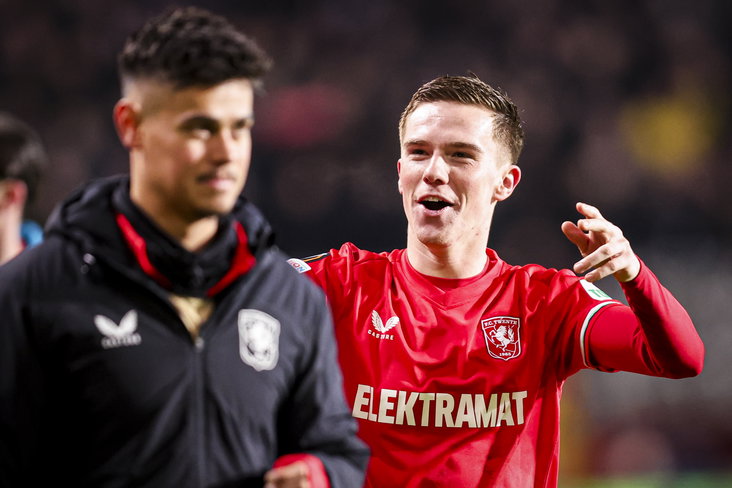 Daan Rots viert feest