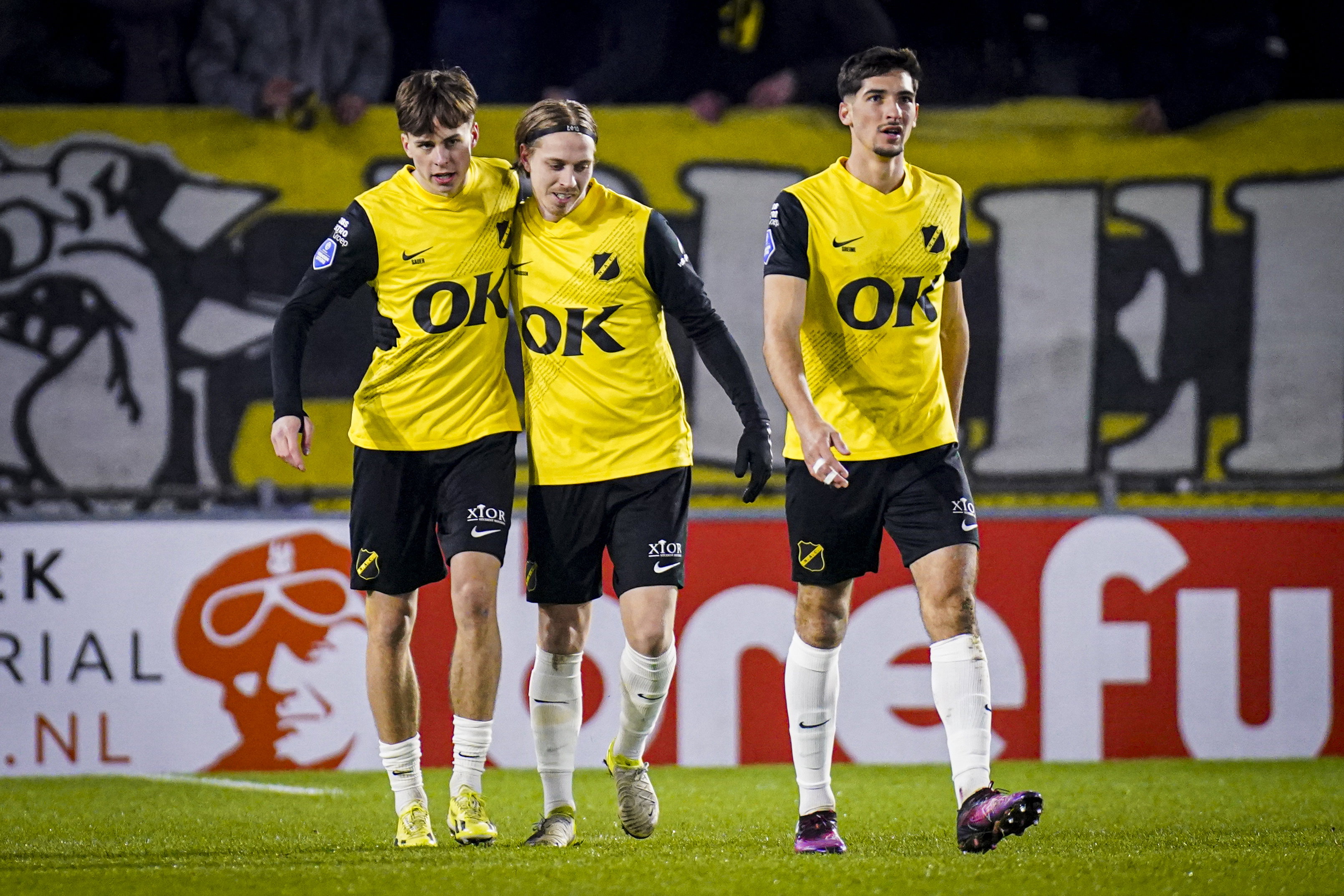 NAC Breda viert doelpunt tegen Heracles Almelo
