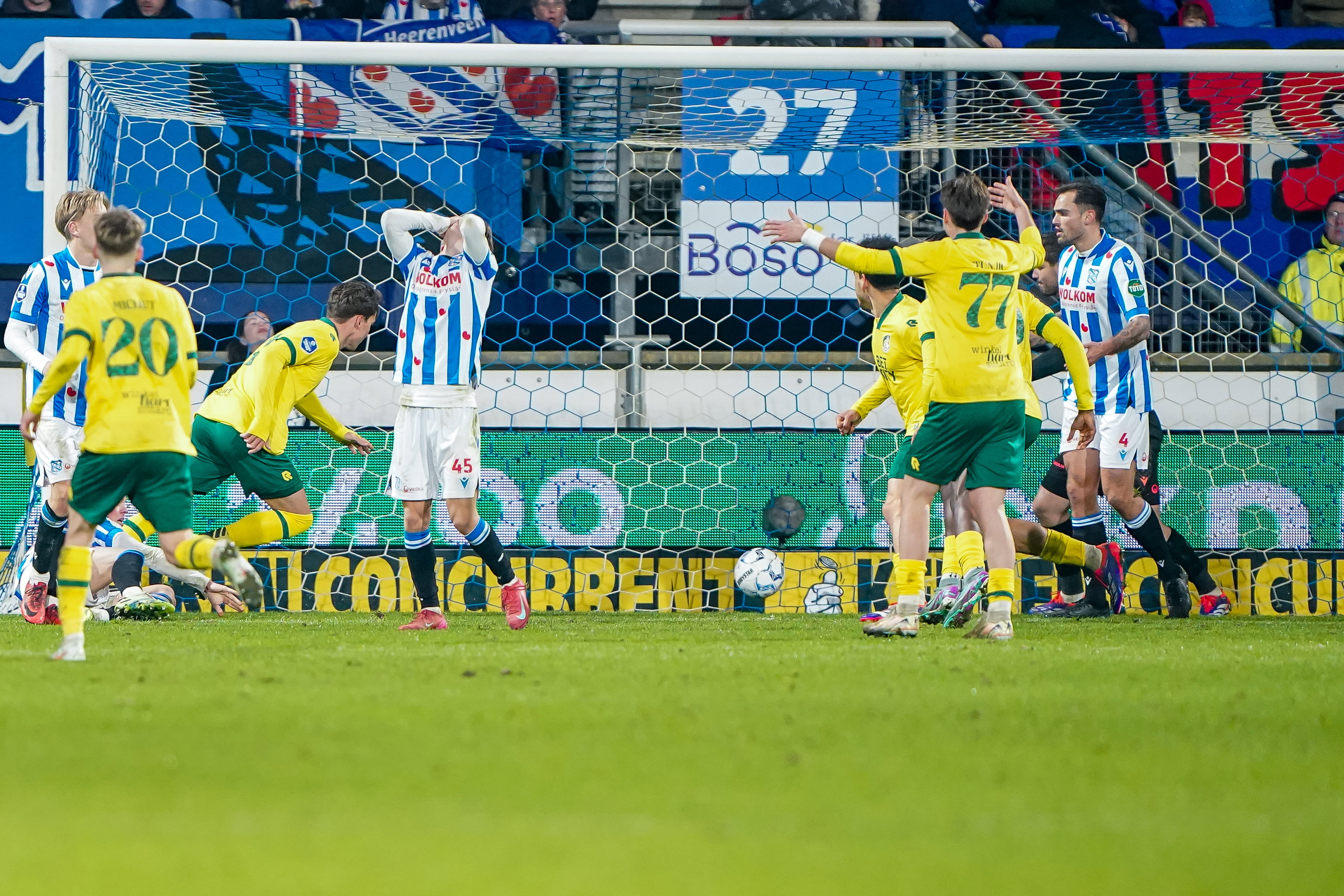 SC Heerenveen baalt van gelijkmaker Fortuna Sittard