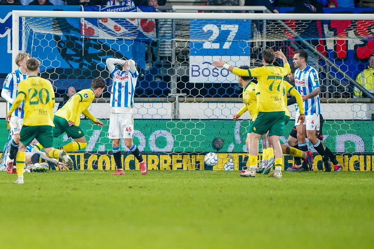 SC Heerenveen baalt van gelijkmaker Fortuna Sittard