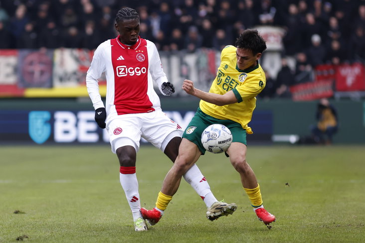 Jorthy Mokio tegen Fortuna Sittard