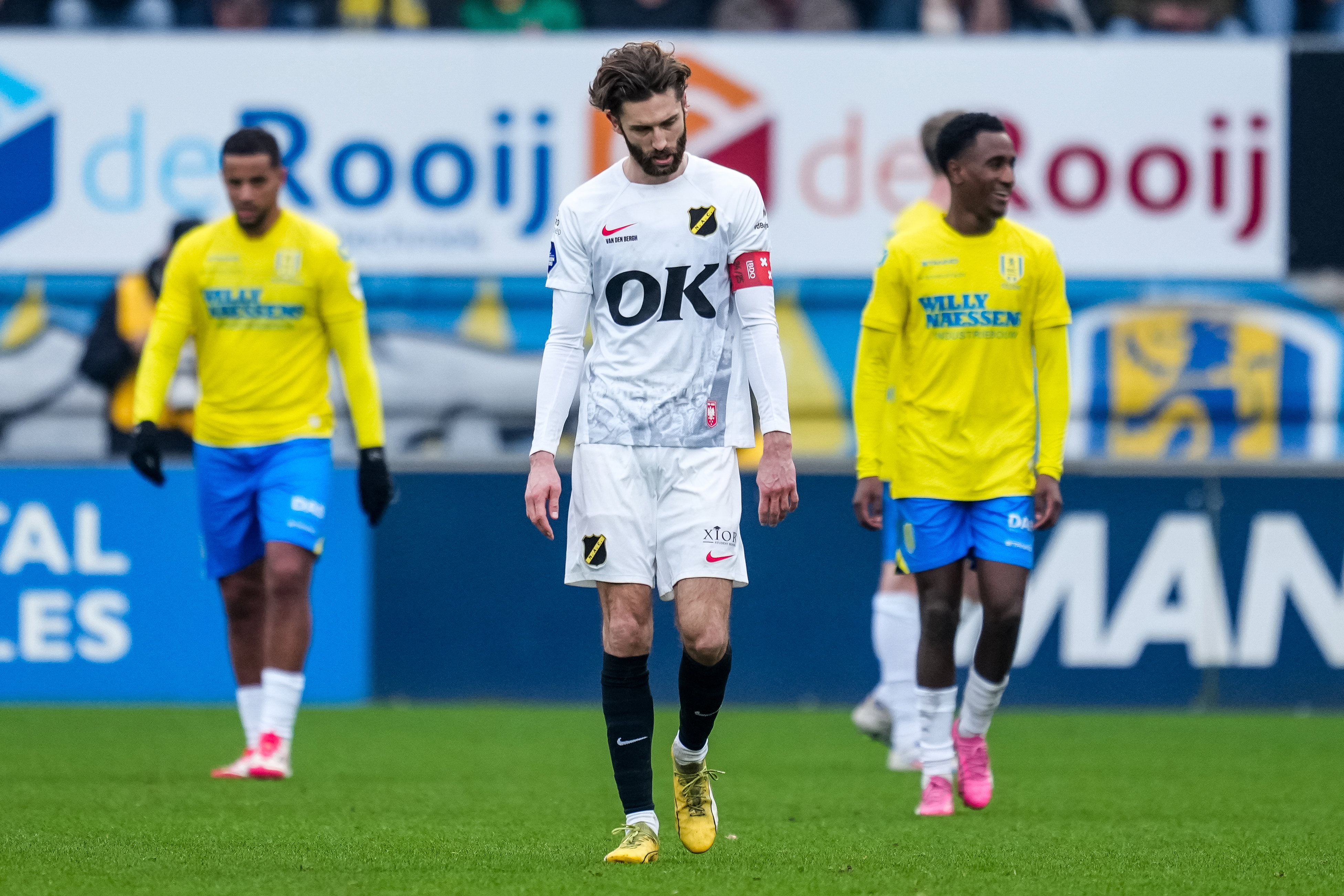 Jan Van den Bergh baalt