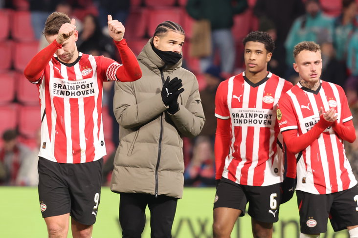 Luuk de Jong, Armando Obispo, Ryan Flamingo en Noa Lang