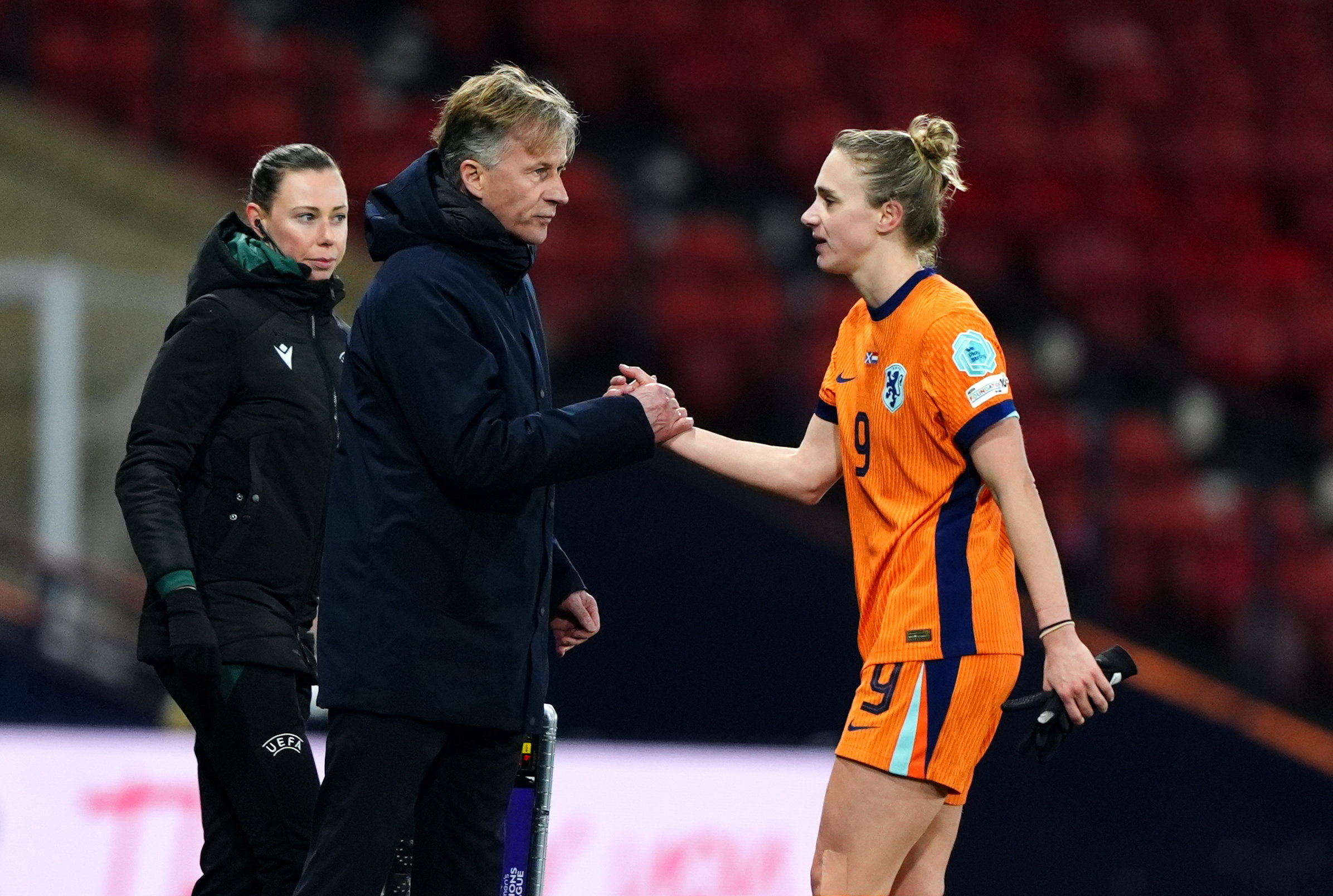 Andries Jonker en Vivianne Miedema