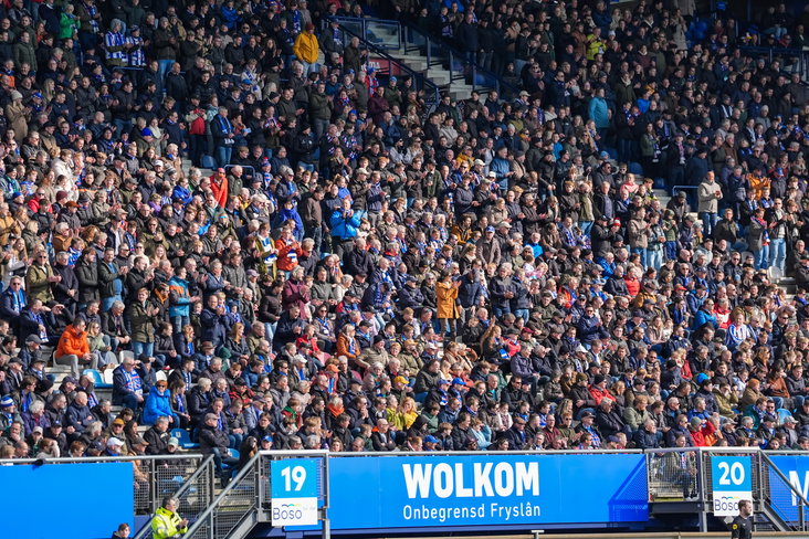 Supporters van SC Heerenveen