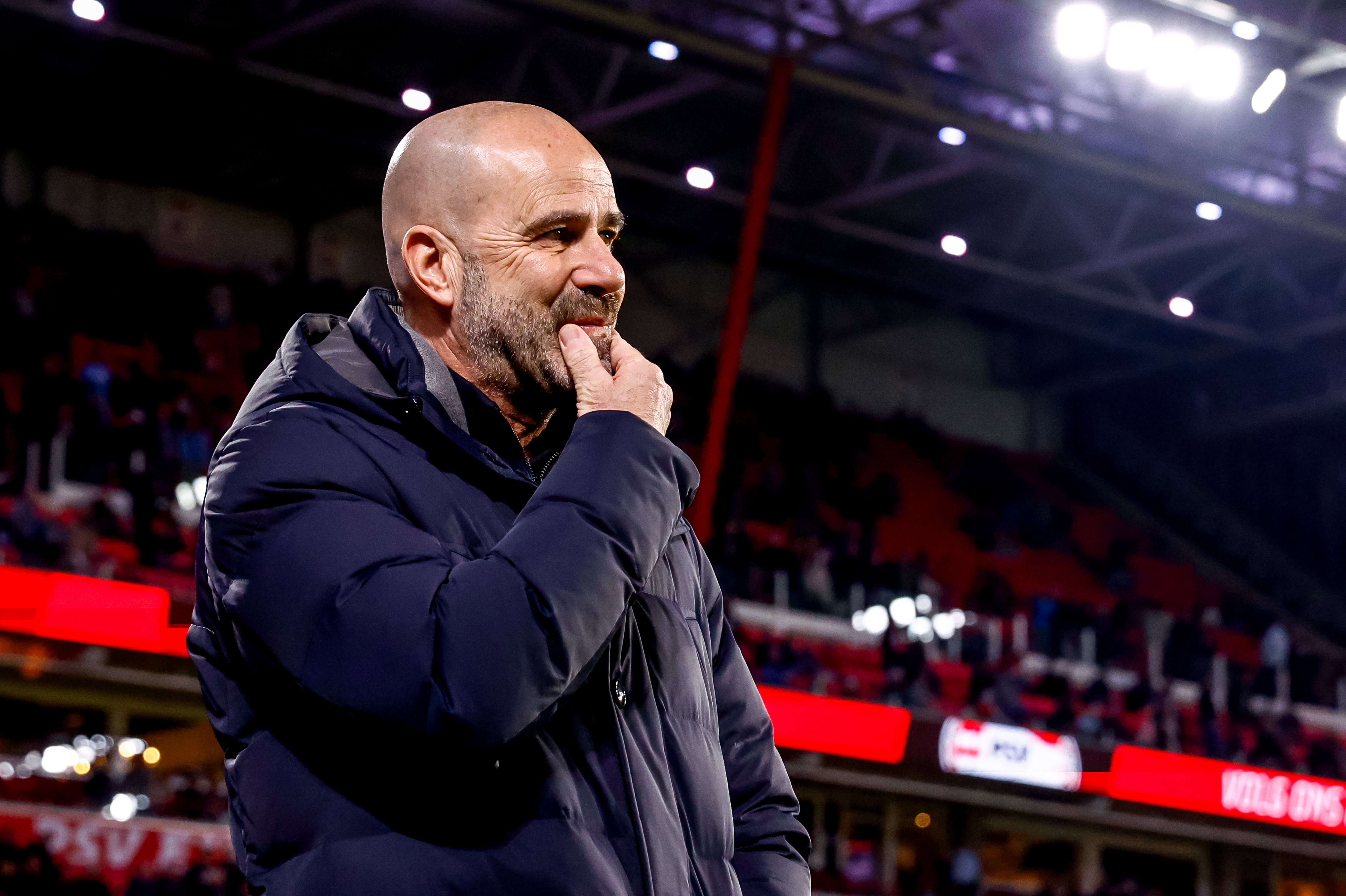 Peter Bosz in het Philips Stadion