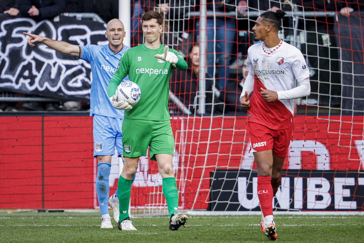 Robin Roefs tijdens FC Utrecht - NEC