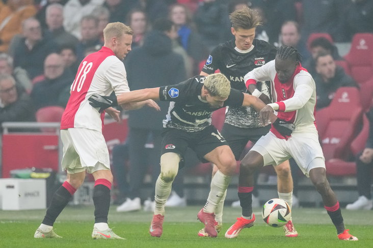 Davy Klaassen in duel