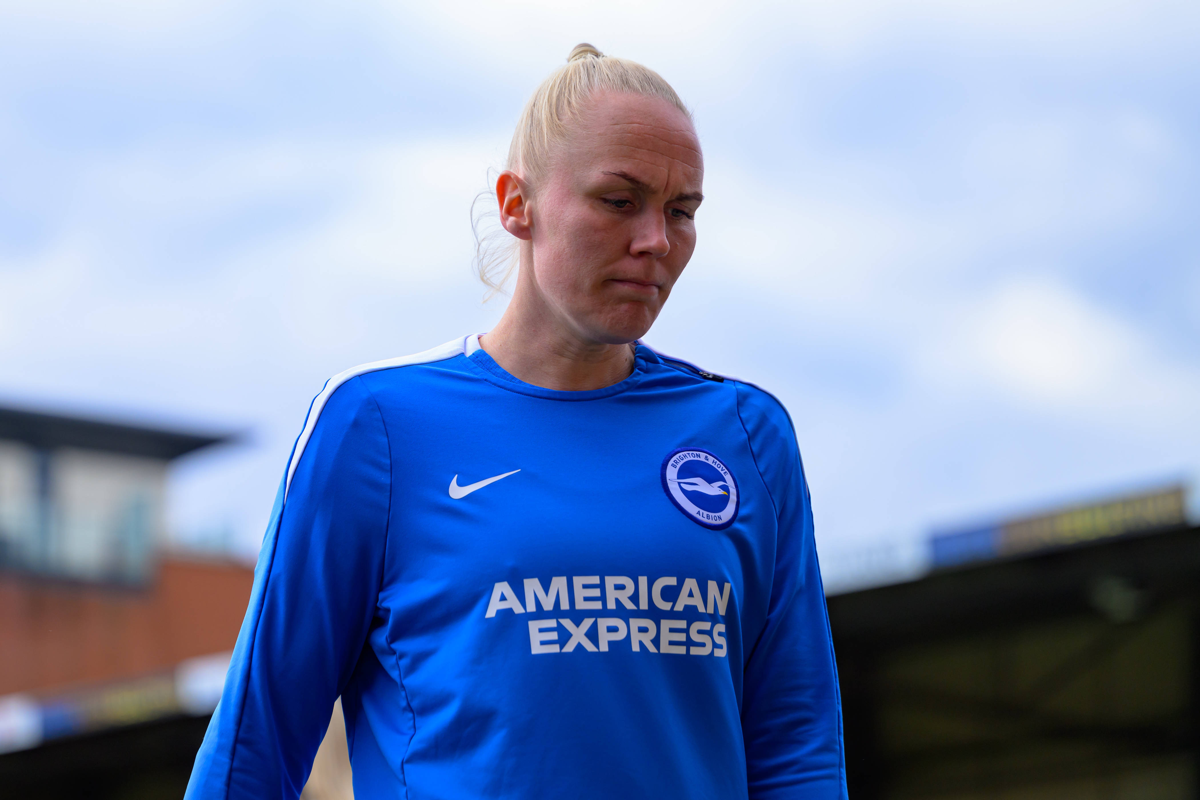 Maria Thorisdottir bij Brighton & Hove Albion