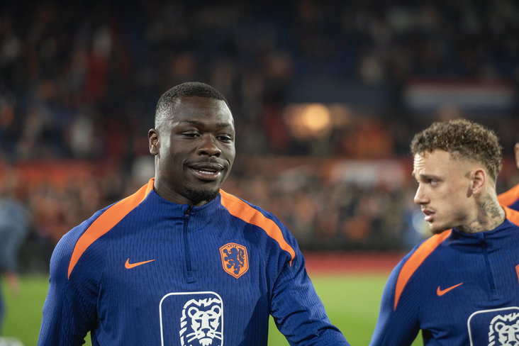 Brian Brobbey in het Nederlands elftal