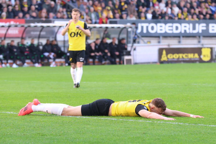 Sydney van Hooijdonk baalt