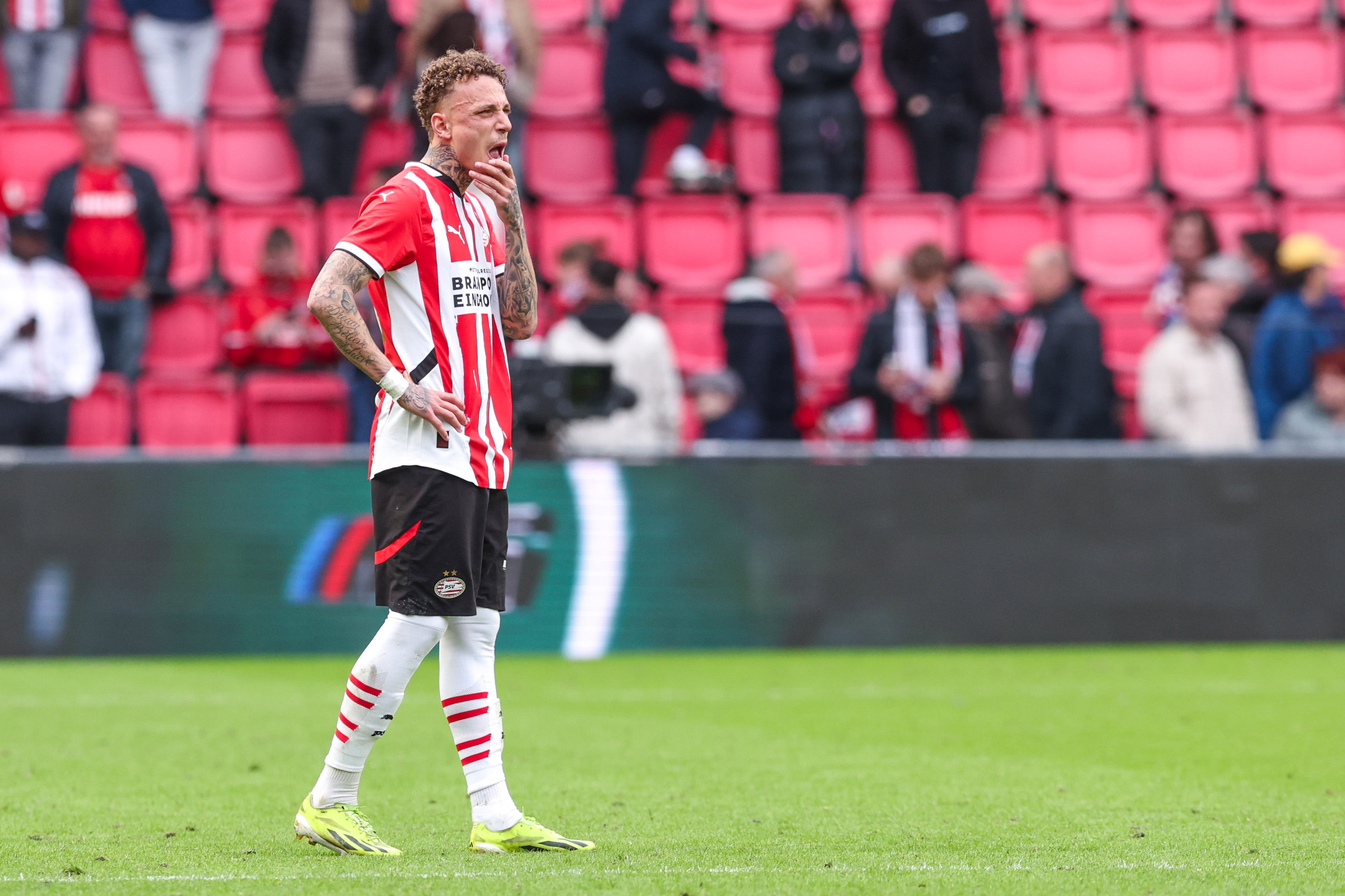 Noa Lang na de nederlaag tegen Ajax