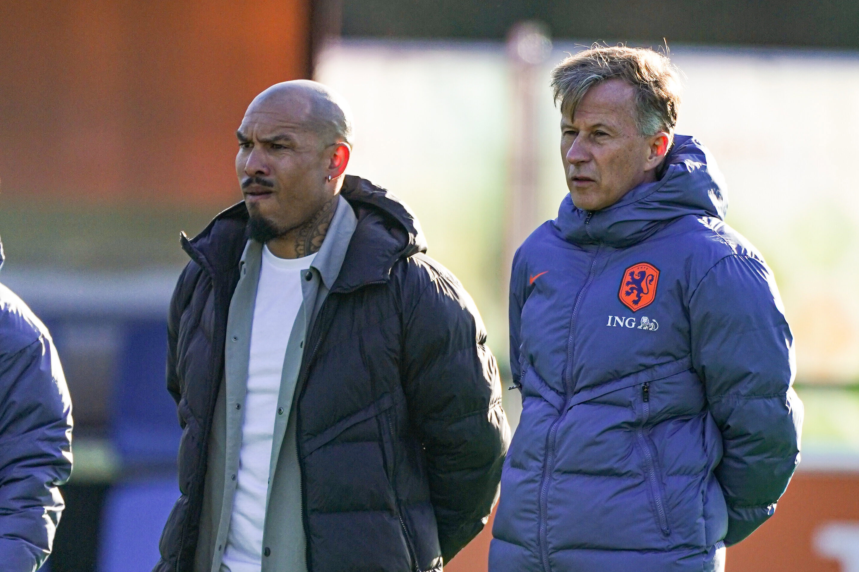 Nigel de Jong en Andries Jonker