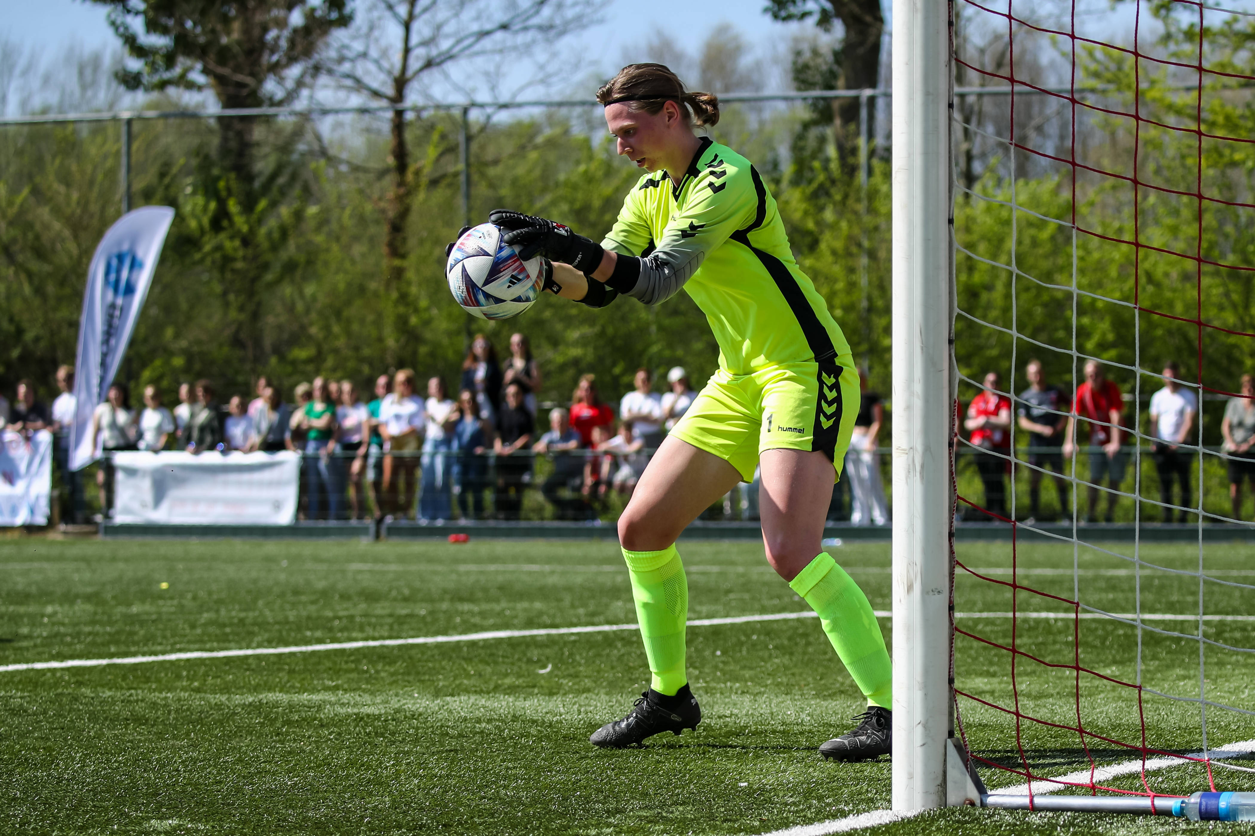 Saestum-keepster Esmee Umans