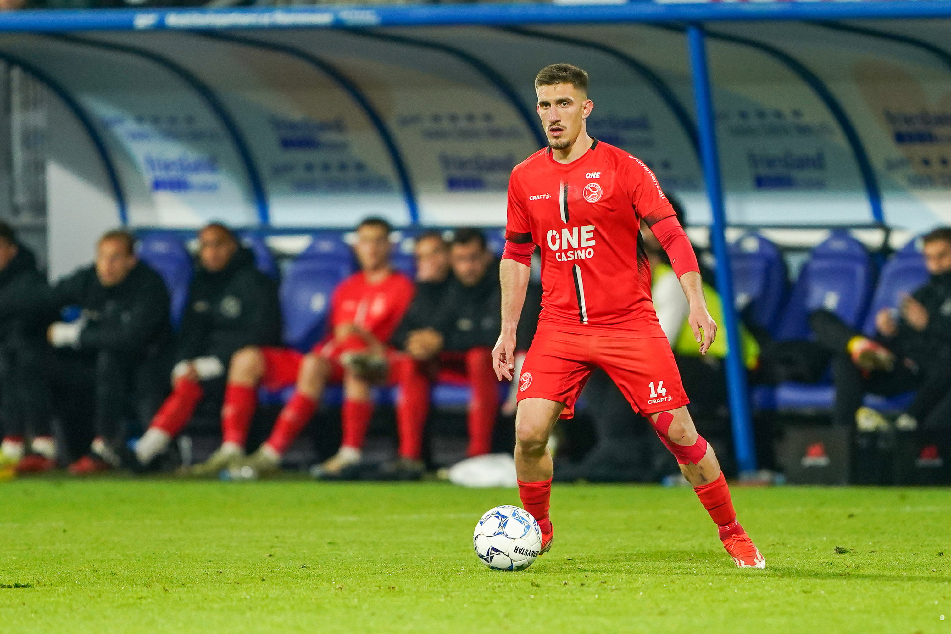 Vasilios Zagaritis in het Abe Lenstra