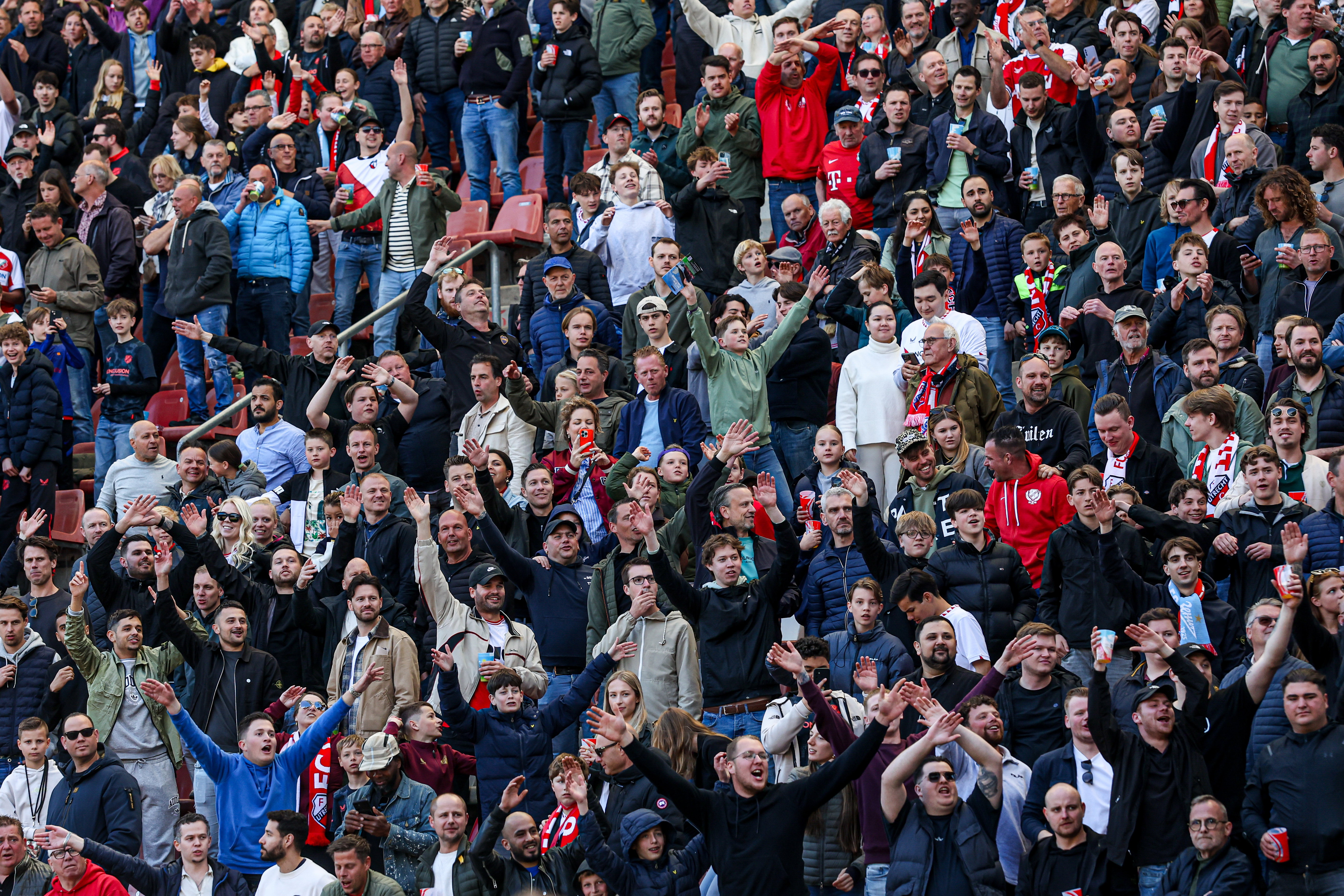FC Utrecht-supporters