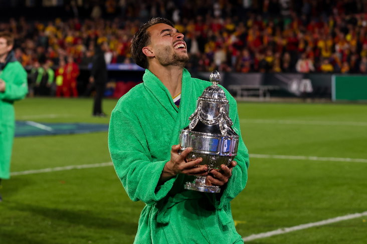 Enric Llansana met KNVB Beker (2024-2025)