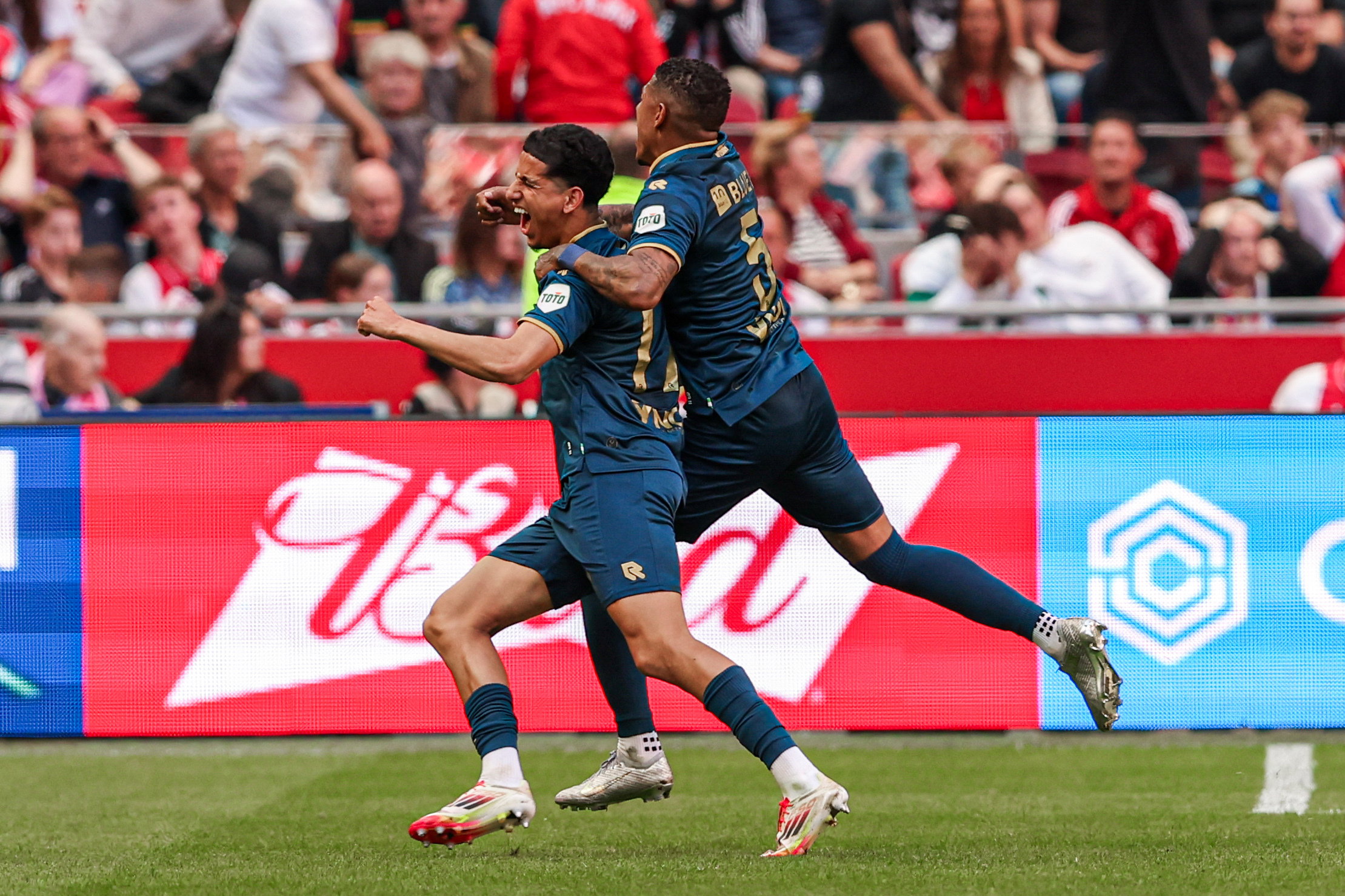 Mohamed Nassoh scoorde tegen Ajax