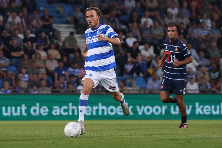 Donny Warmerdam in actie namens De Graafschap
