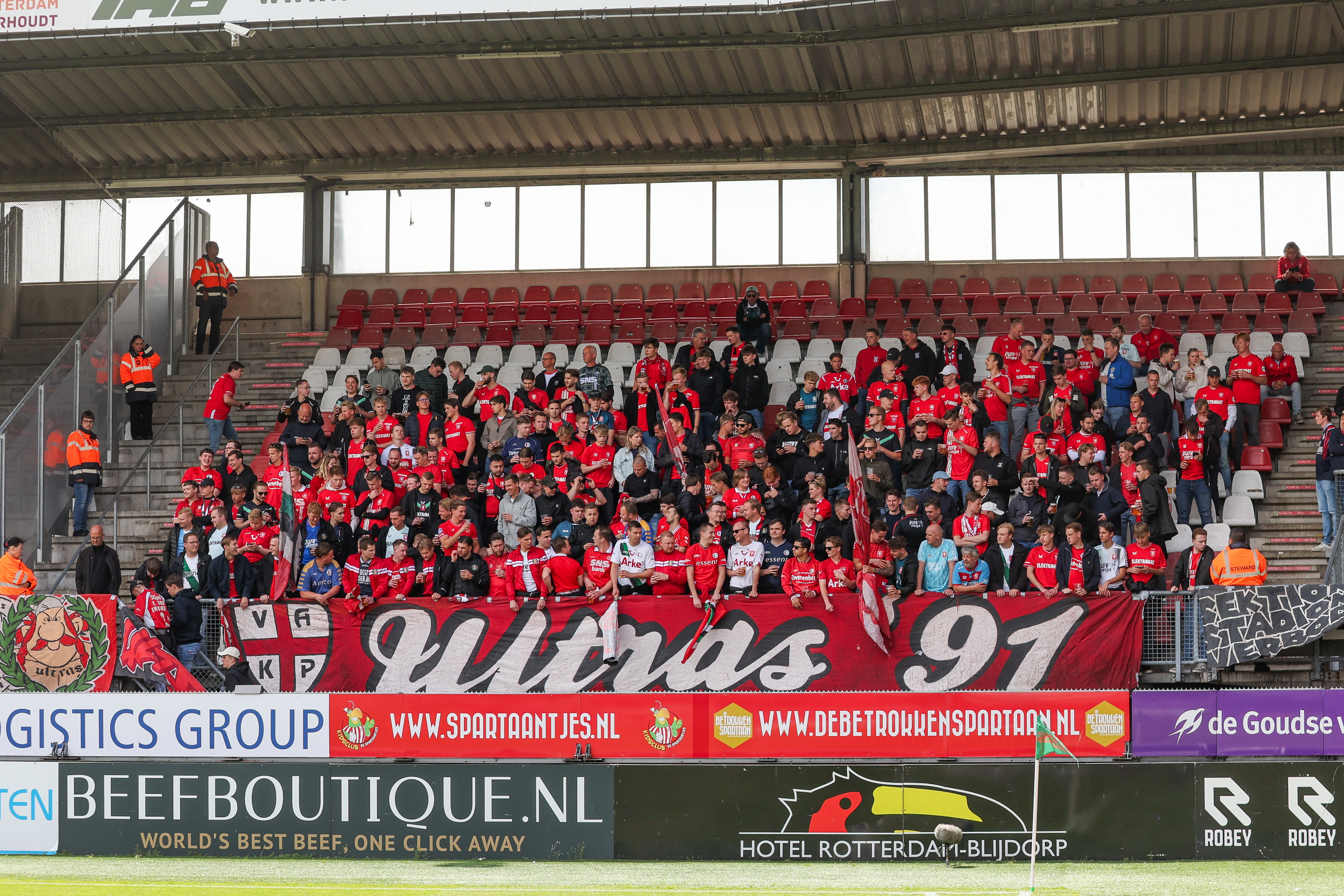 Het uitvak van FC Twente bij Sparta Rotterdam