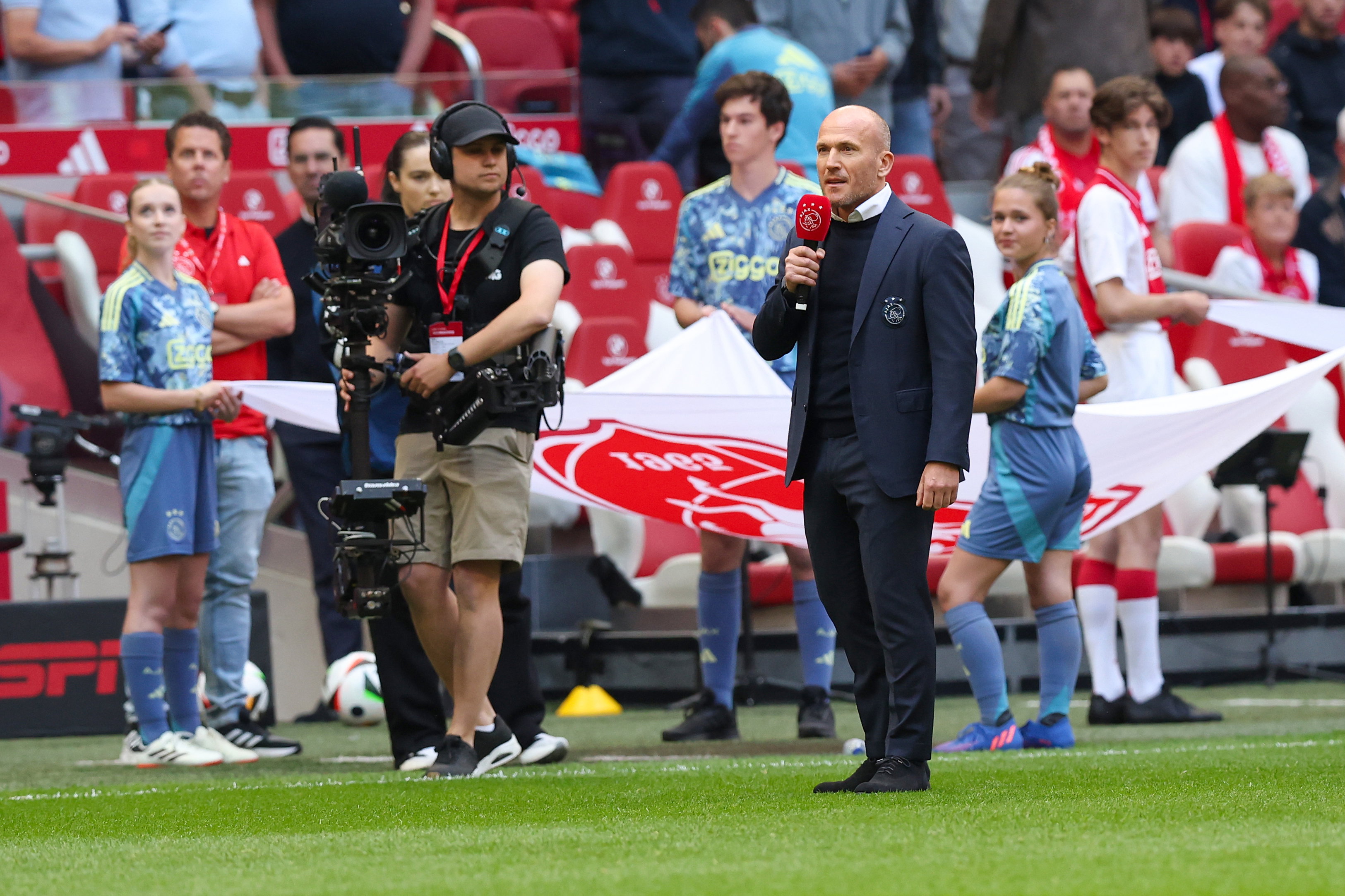 Alex Kroes in de Johan Cruijff ArenA