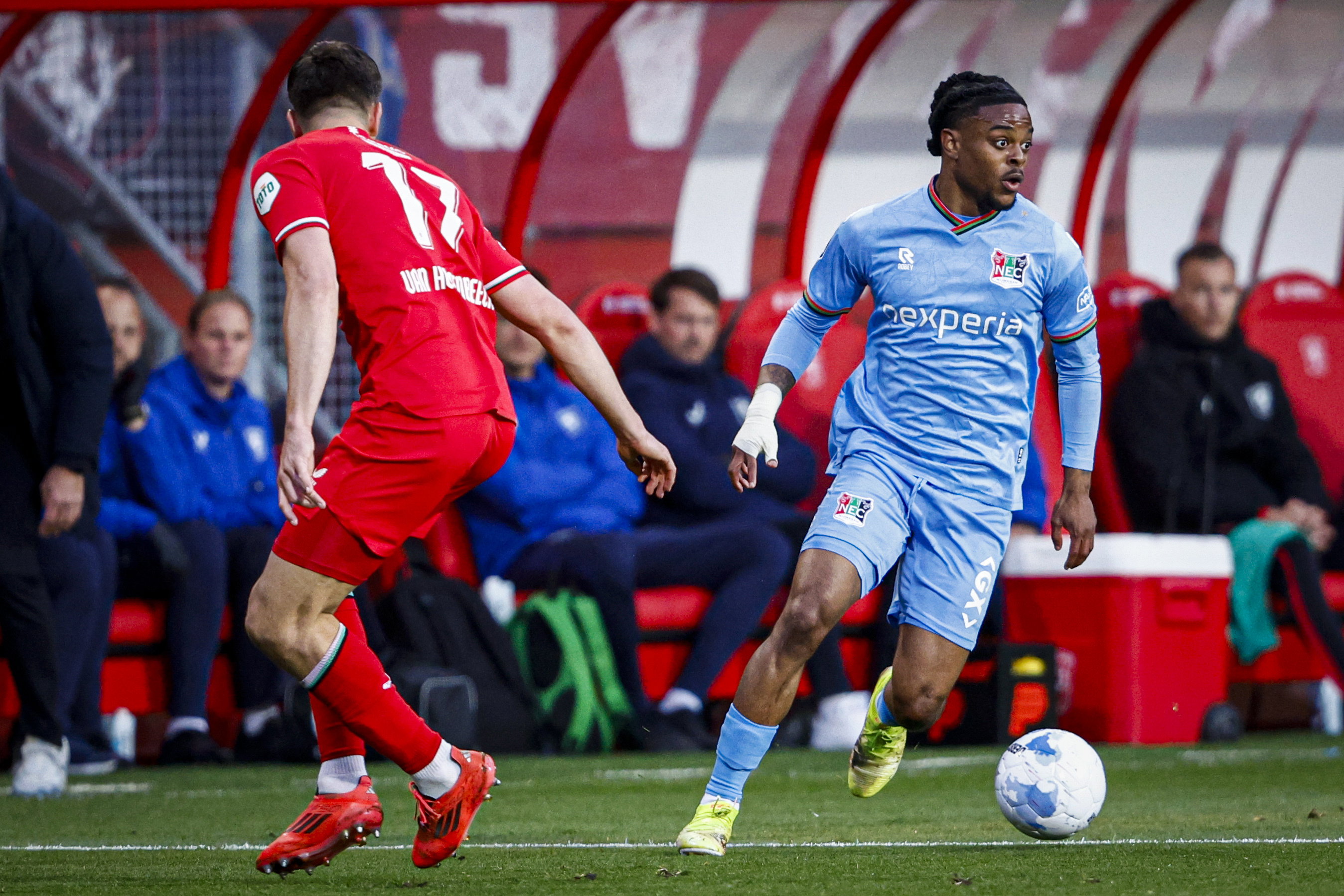 Sontje Hansen tegen FC Twente