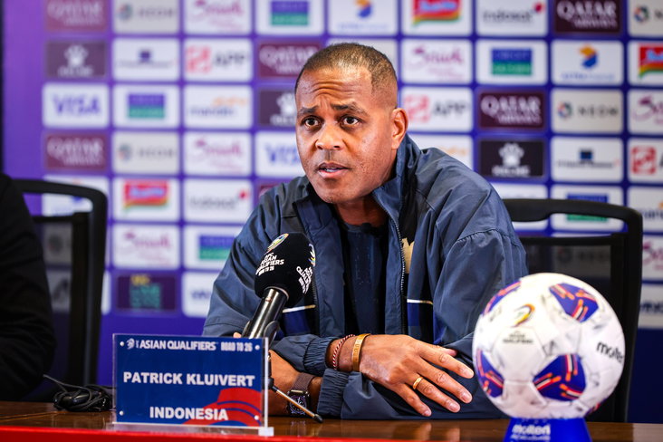 Patrick Kluivert als bondscoach van Indonesië