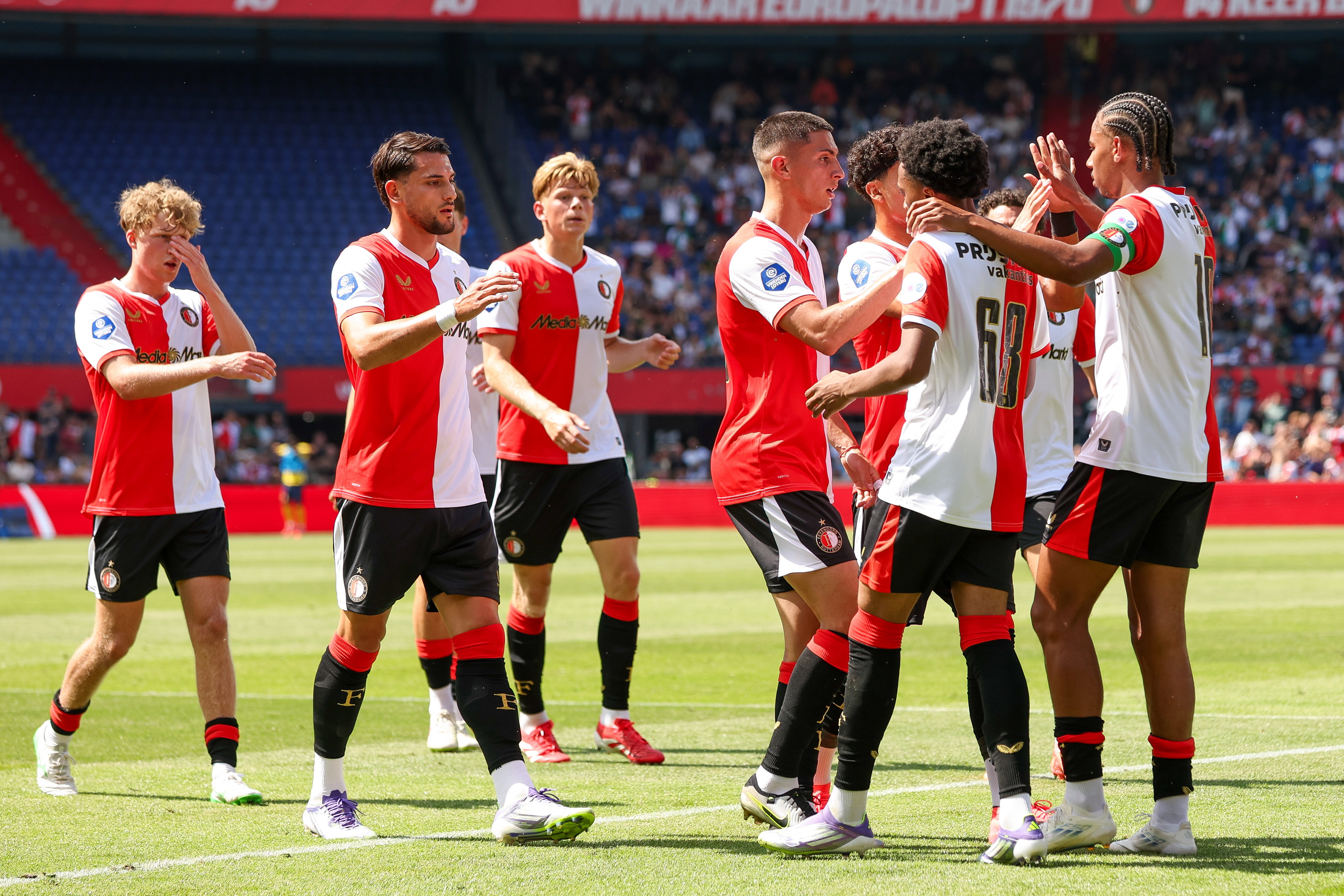 Ezequiel Bullaude voor Feyenoord