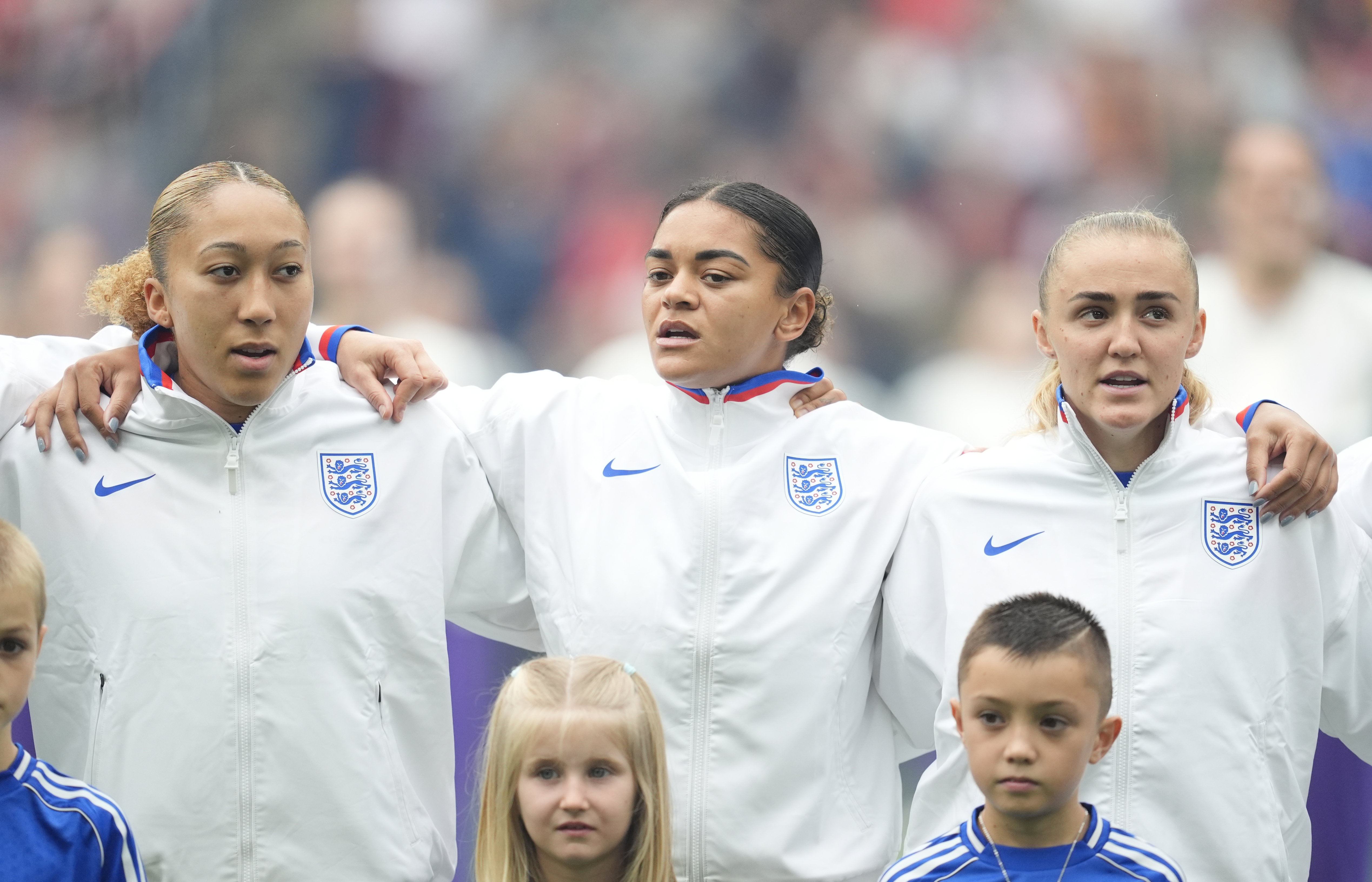 Lauren James, Jess Carter en Georgia Stanway