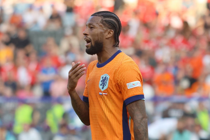 Georginio Wijnaldum bij het Nederlands elftal