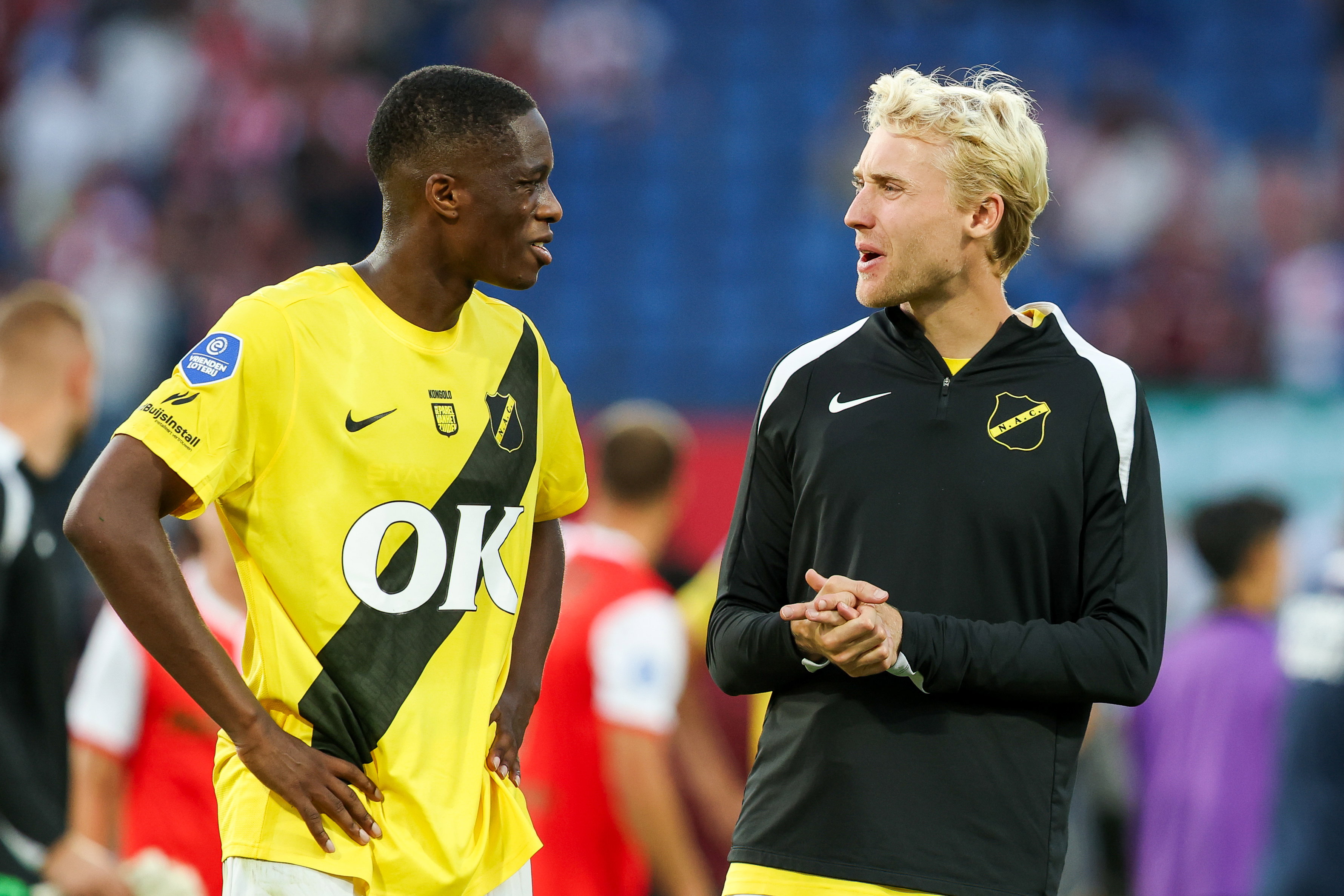 Terence Kongolo in gesprek met Casper Staring