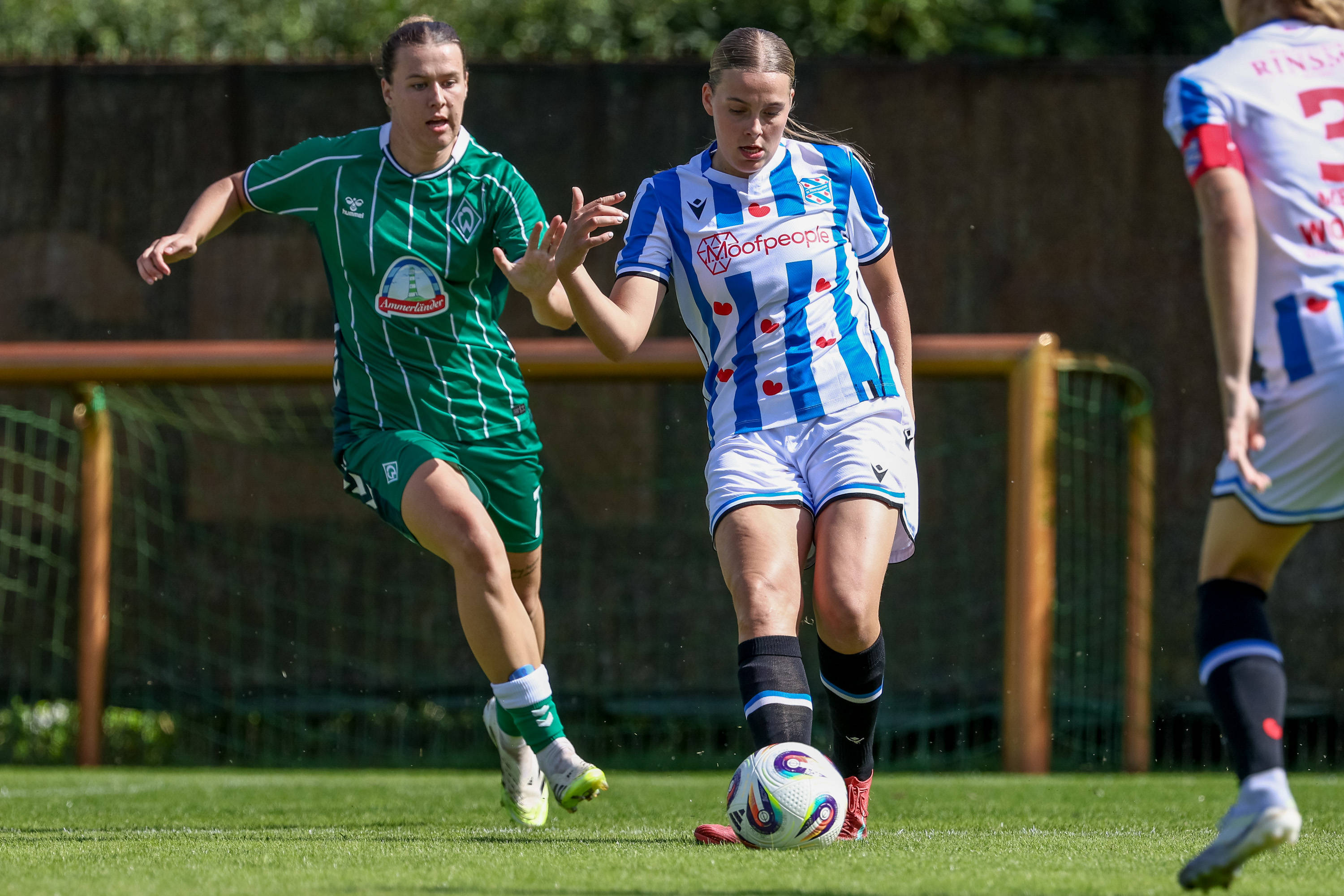 Eef Smits in actie namens SC Heerenveen