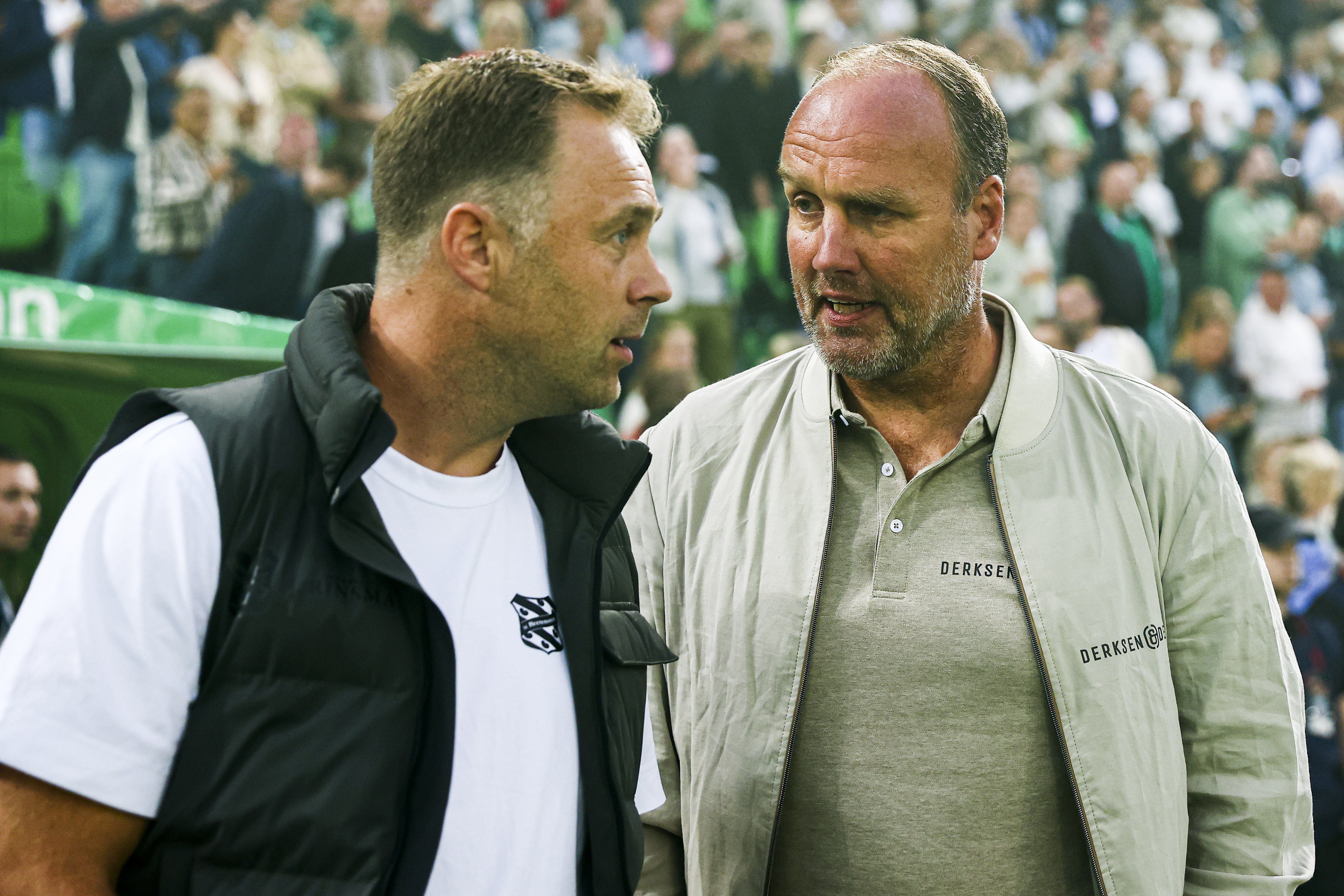 Robin Veldman en Dick Lukkien