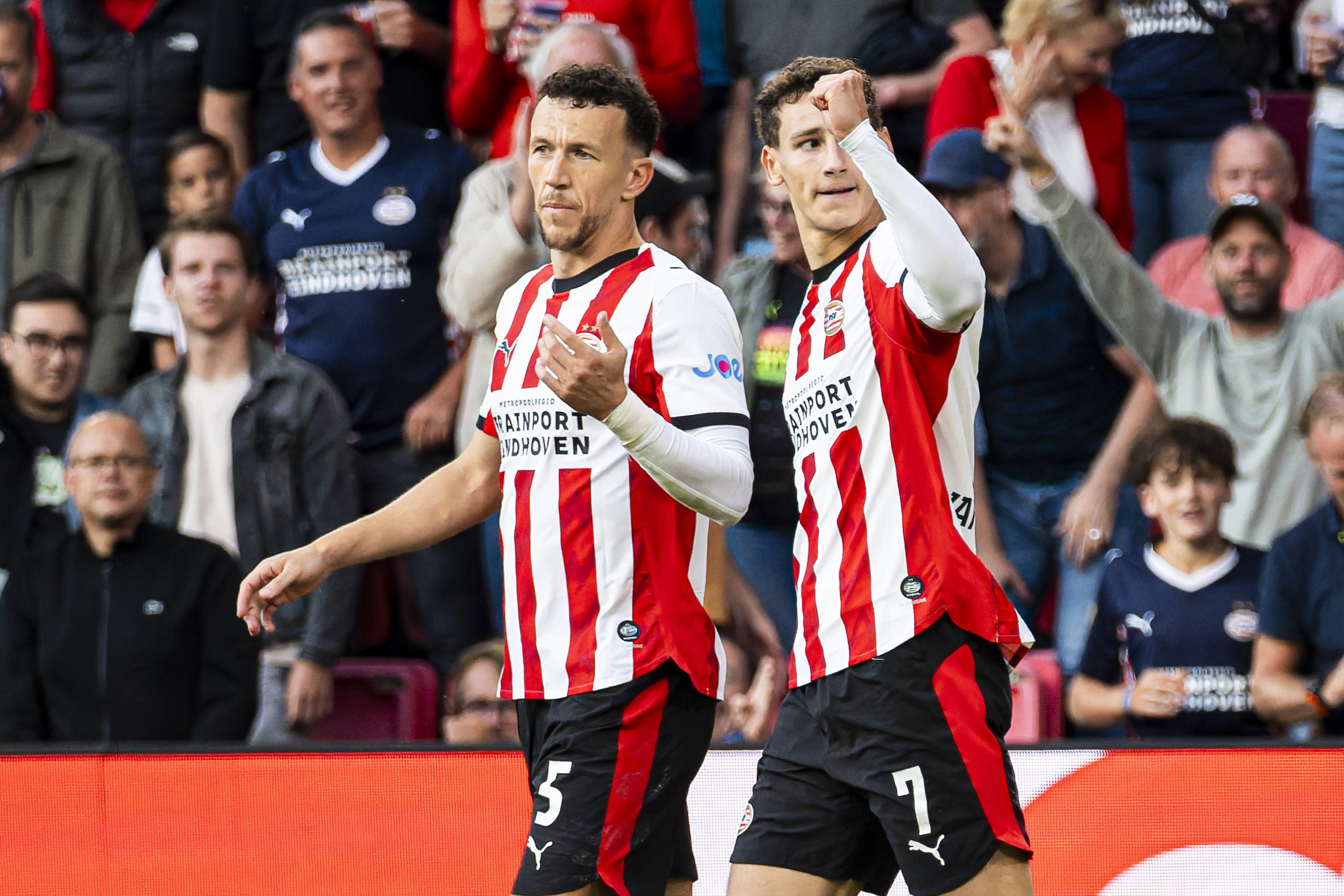 Ivan Perisic en Ruben van Bommel