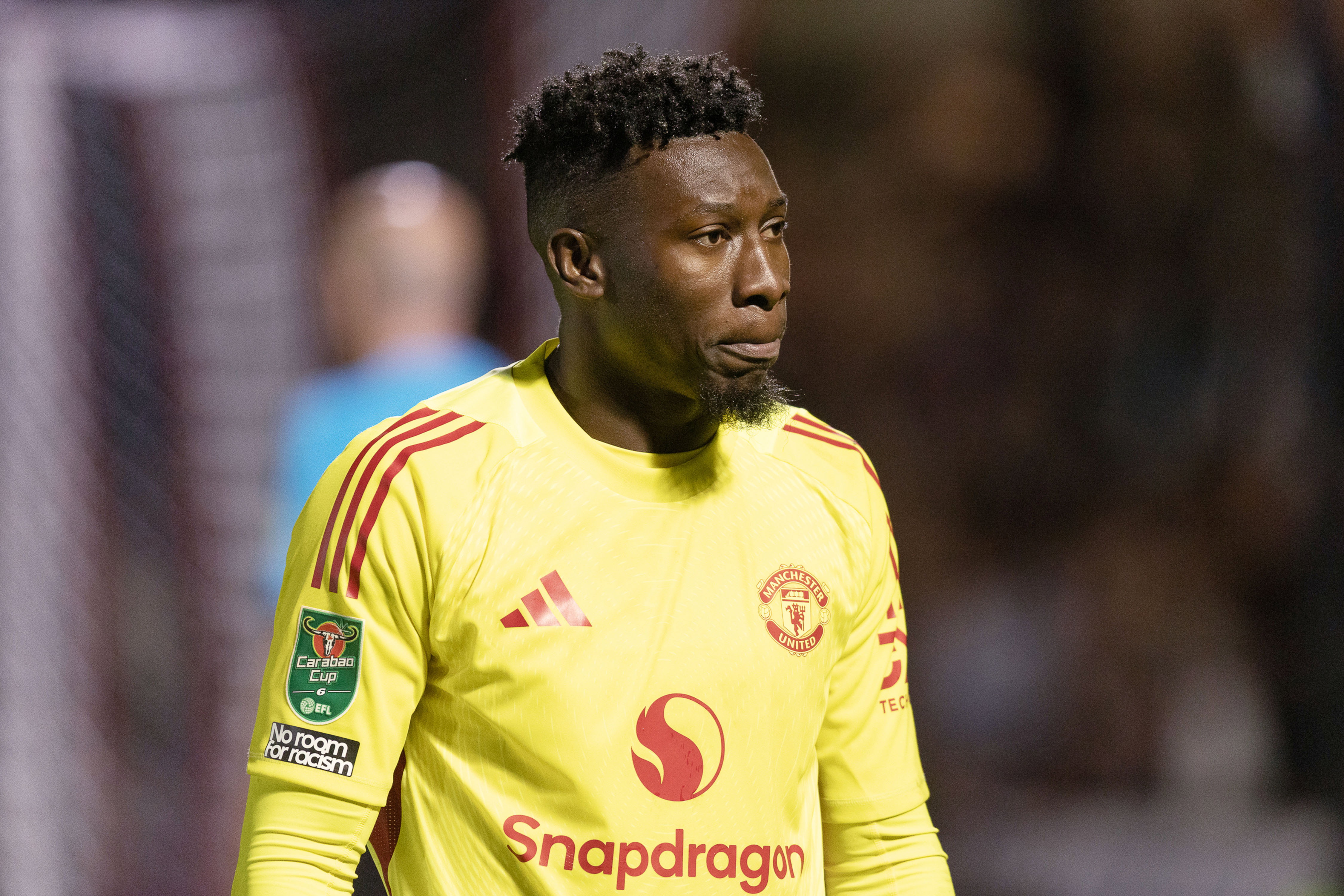 André Onana baalt bij Manchester United
