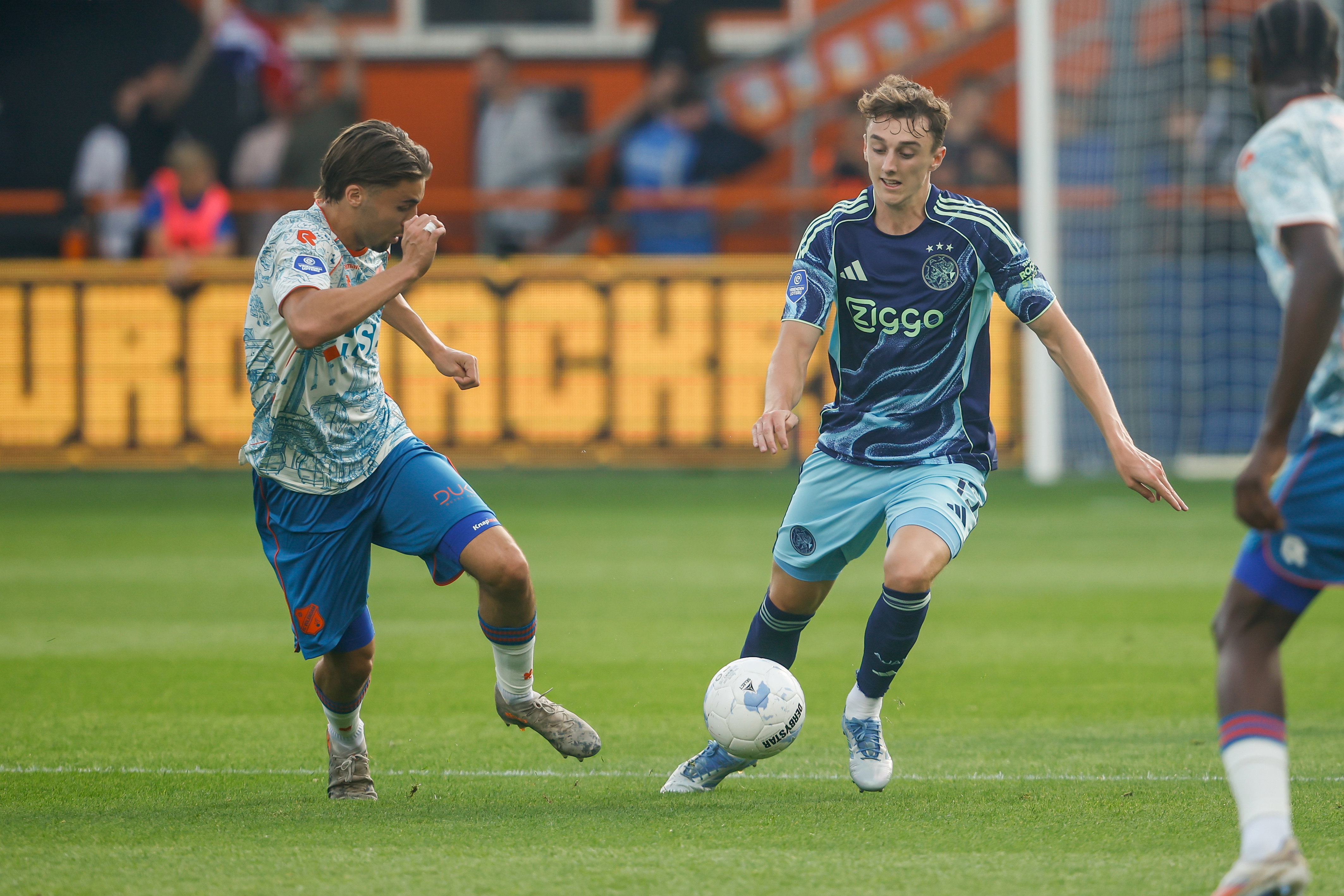 Youri Baas tegen FC Volendam
