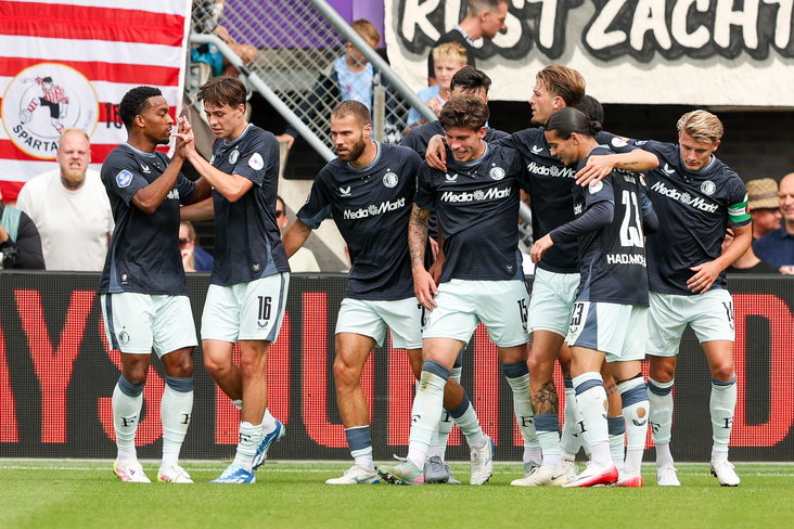 Sem Steijn bij Feyenoord