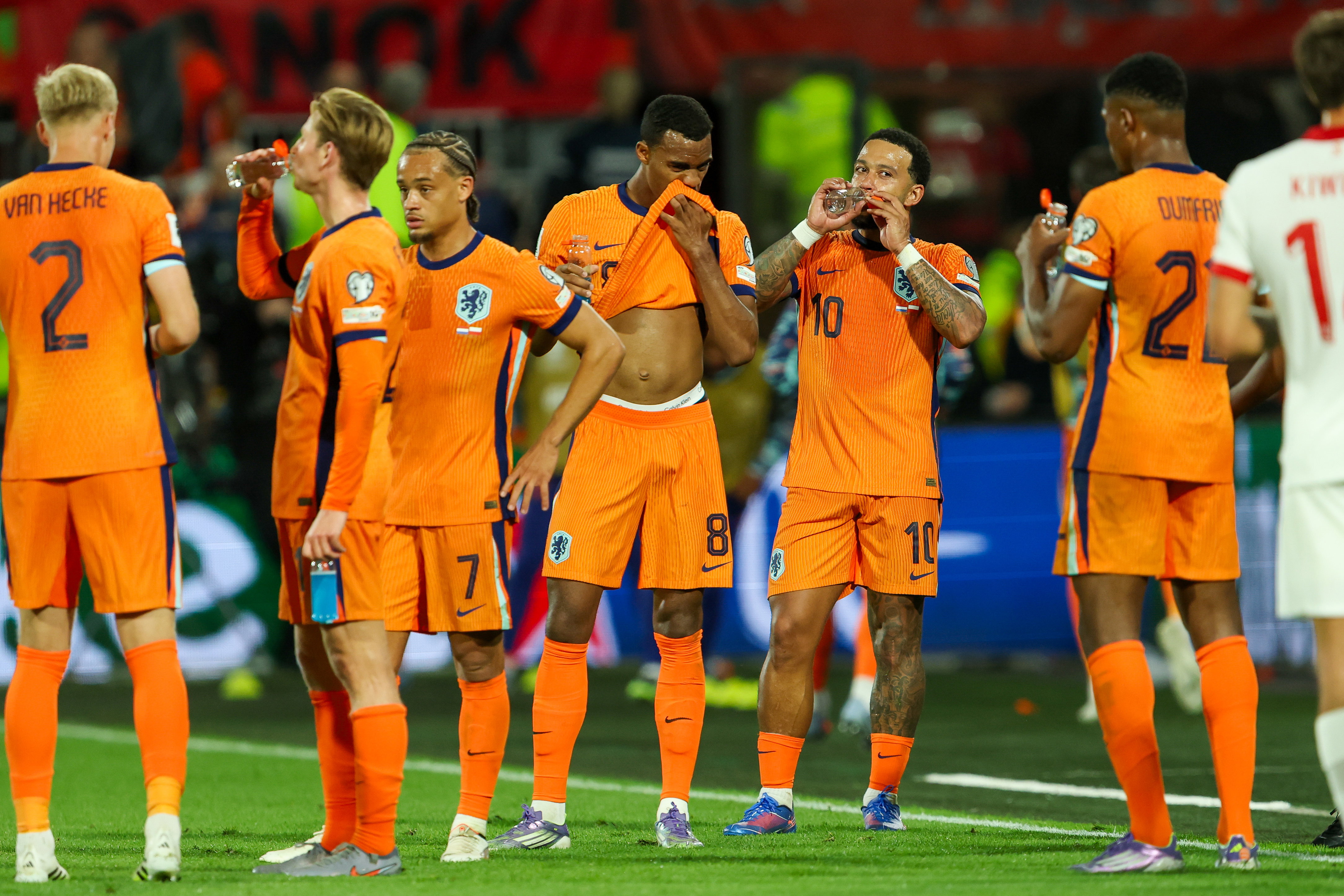 Het Nederlands elftal