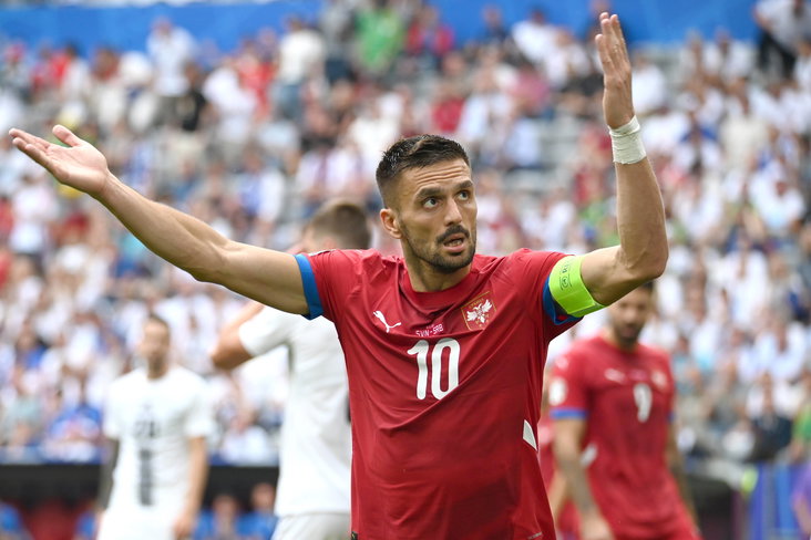 Dusan Tadic namens Servië